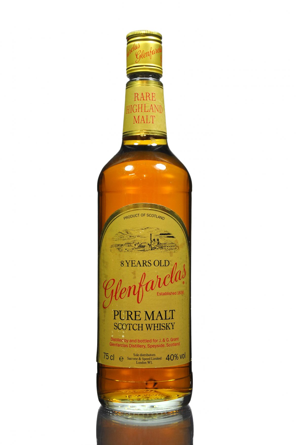 Glenfarclas 8 Year Old - 1980S