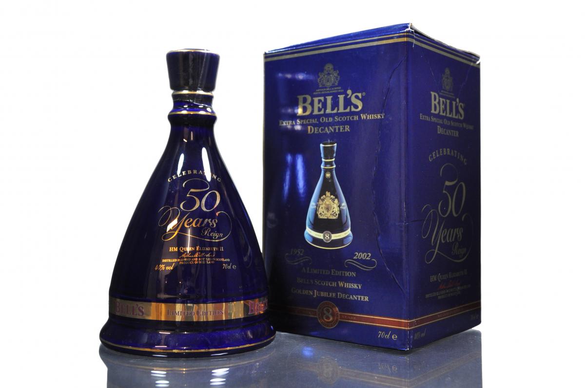 Bells Golden Jubilee 50 Years Reign 1952-2002 Of Her Majesty Queen Elizabeth II