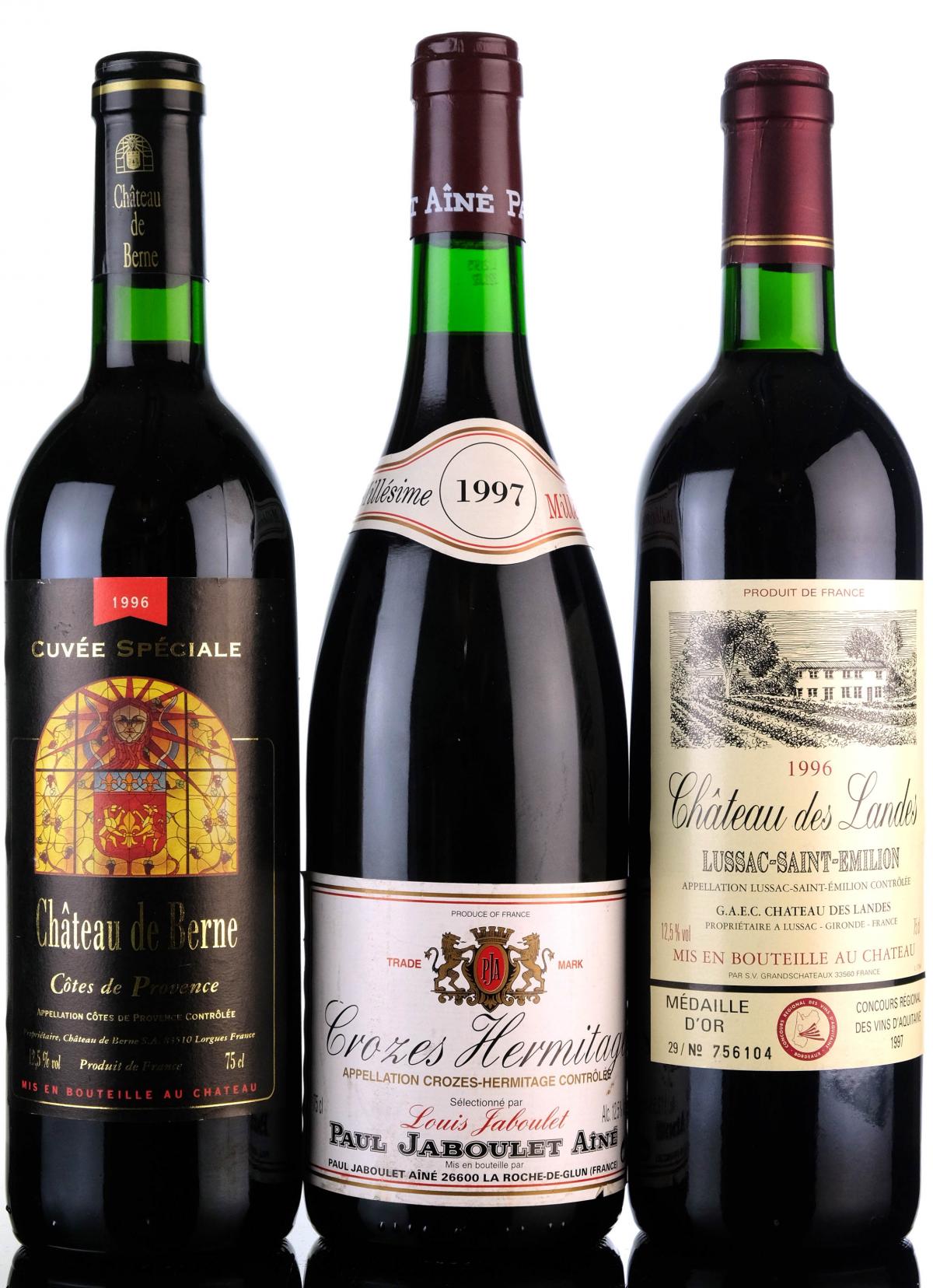 3 x Assorted Wines