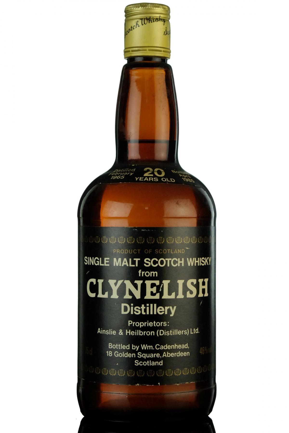 Clynelish 1965-1985 - 20 Year Old Cadenhead Dumpy