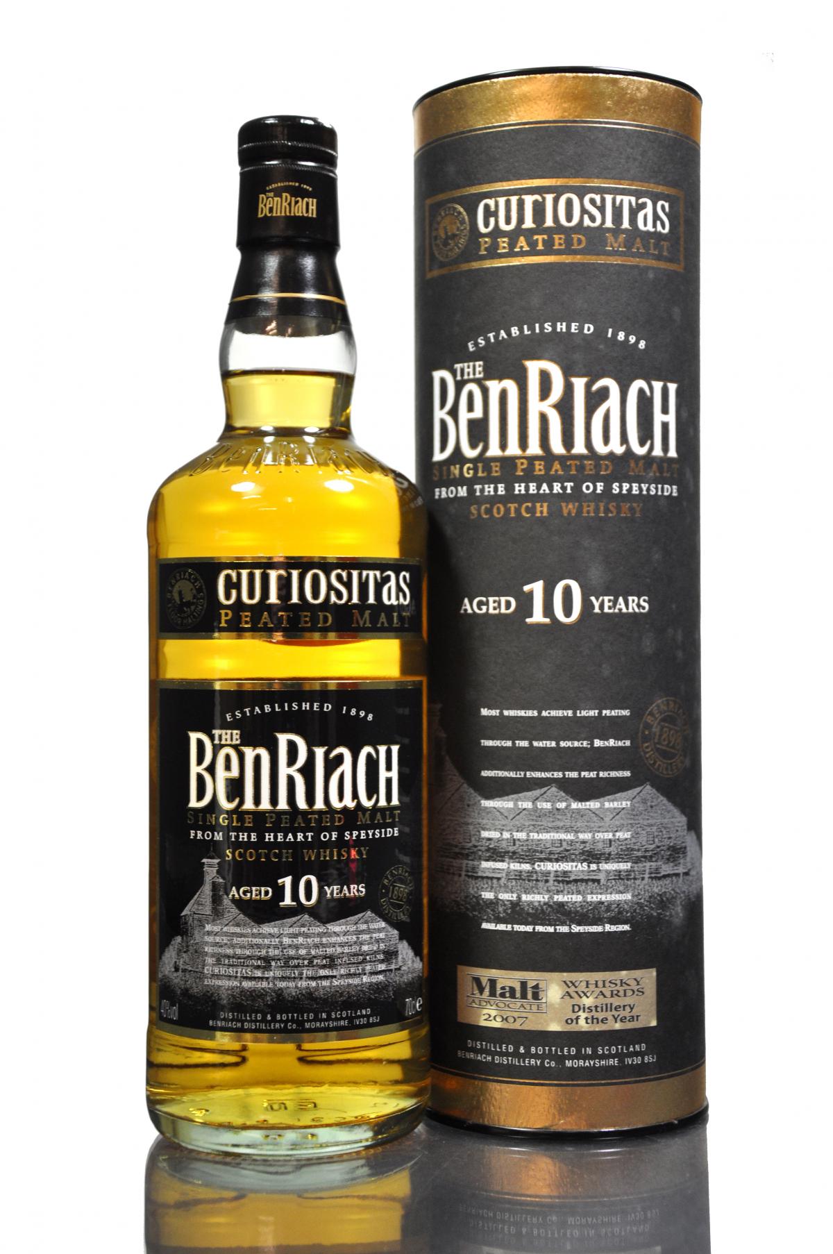 Benriach 10 Year Old - Curiositas