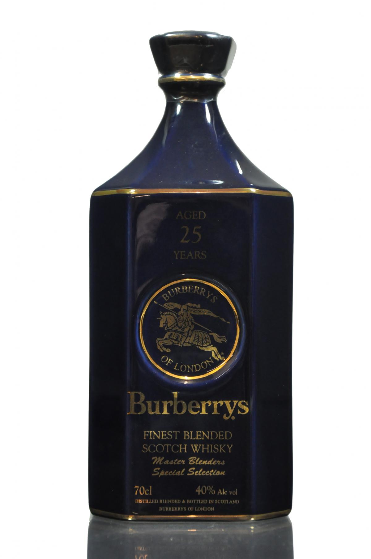 Burberrys 25 Year Old Ceramic