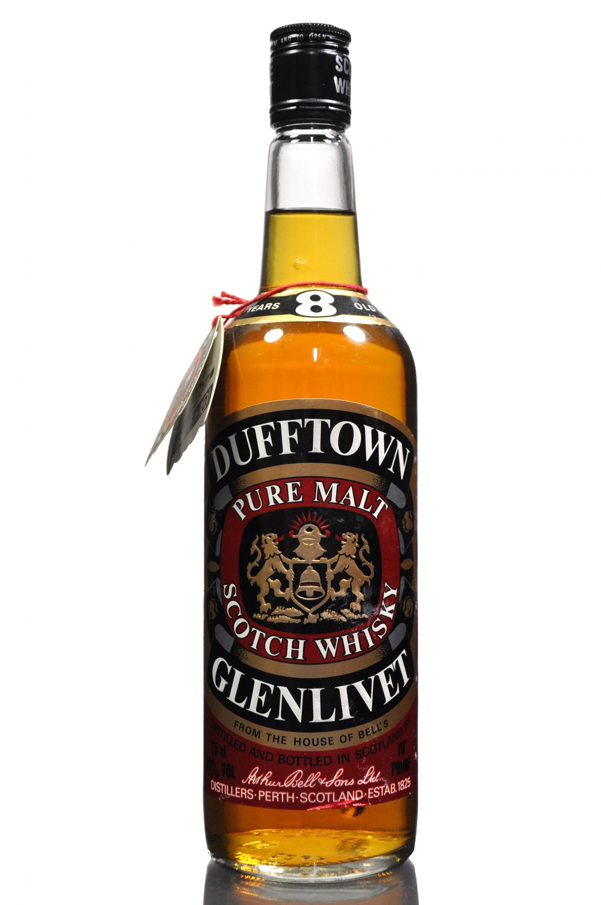 Dufftown-Glenlivet 8 Year Old - Late 1970s