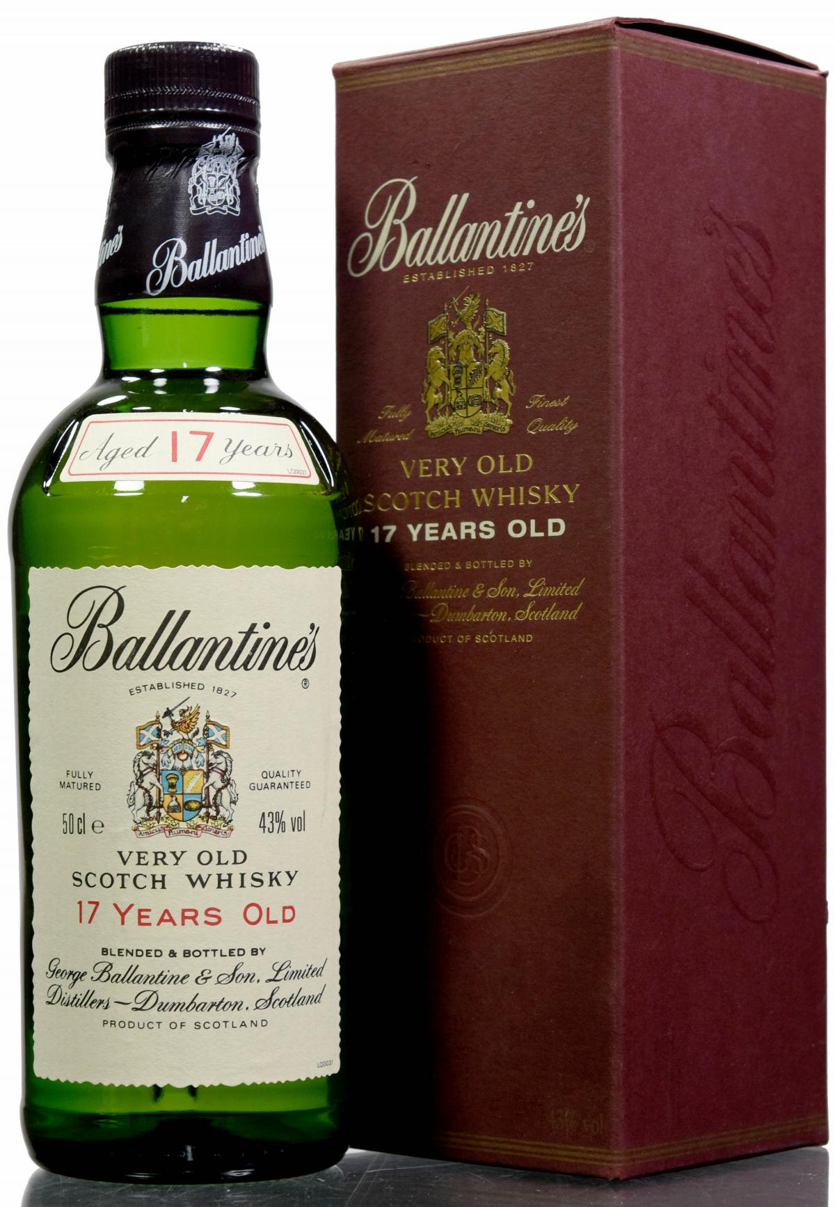 Ballantines 17 Year Old - 50cl