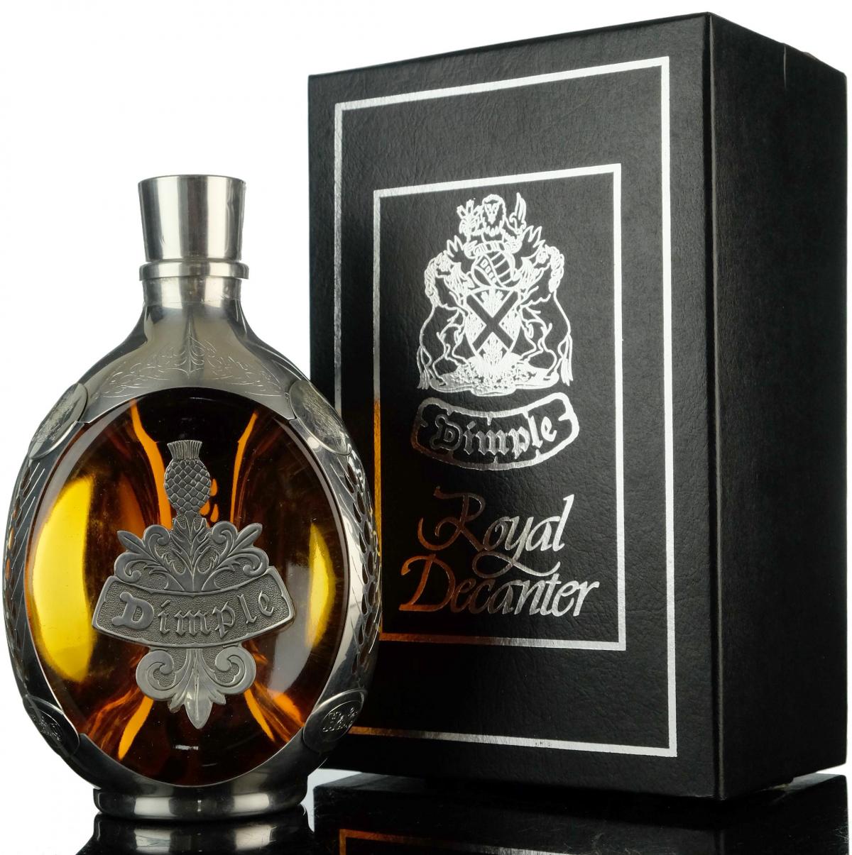 Dimple 12 Year Old - Royal Pewter Decanter