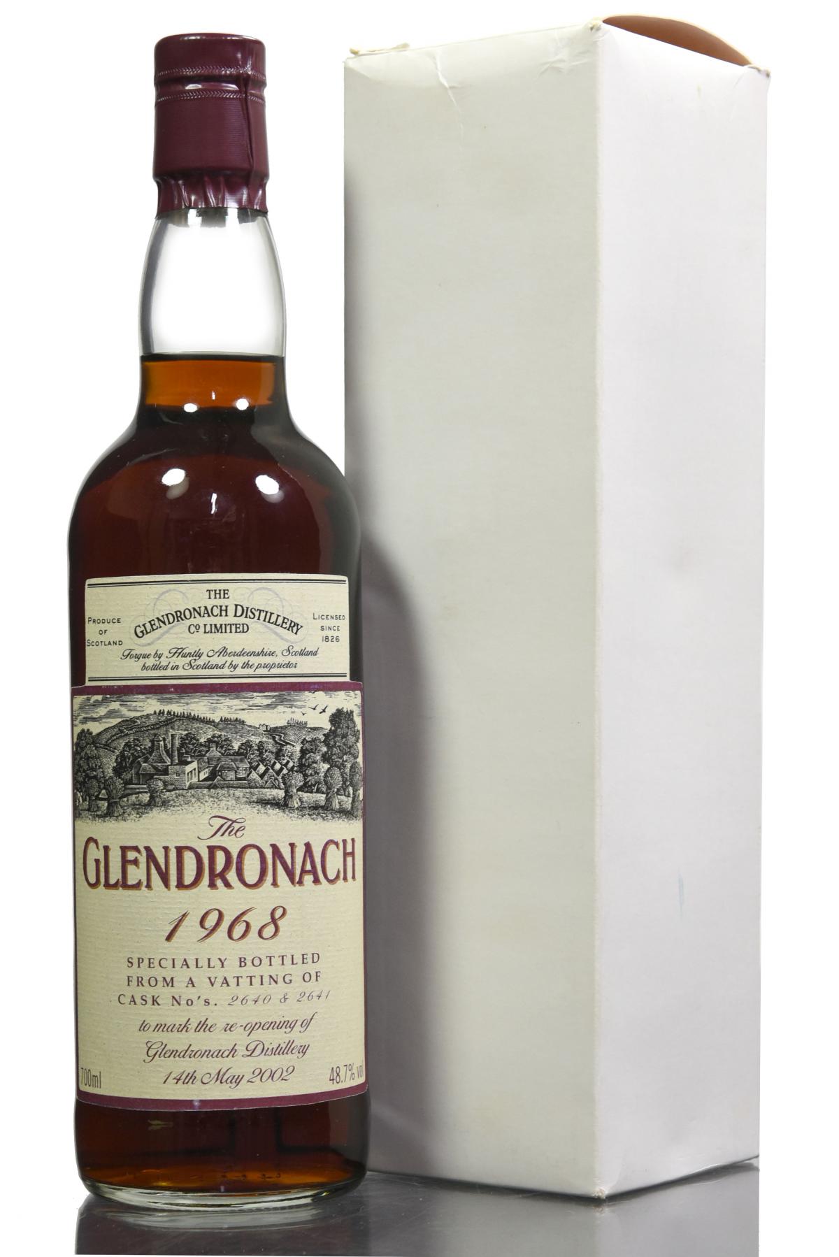 Glendronach 1968-2002 - Re-Opening