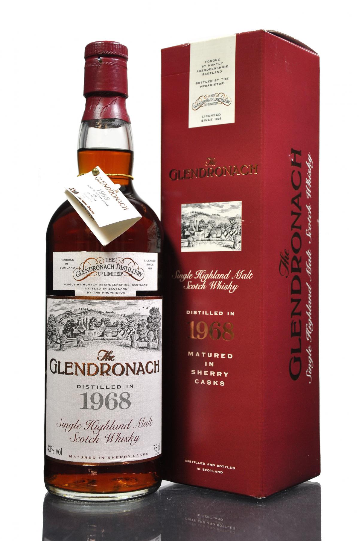 Glendronach 1968 - ANA Nippon Airways - Cask 24