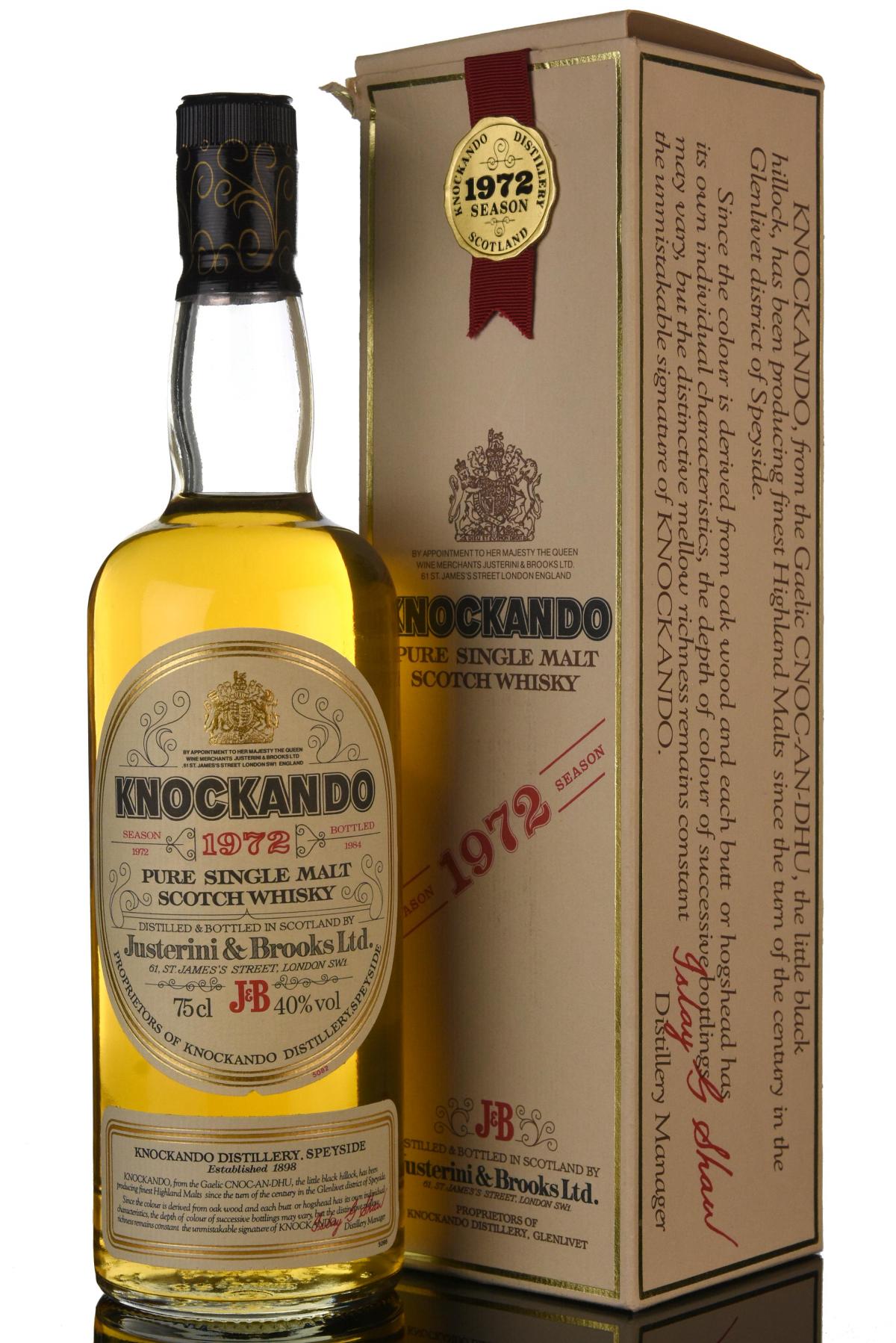 Knockando 1972-1984