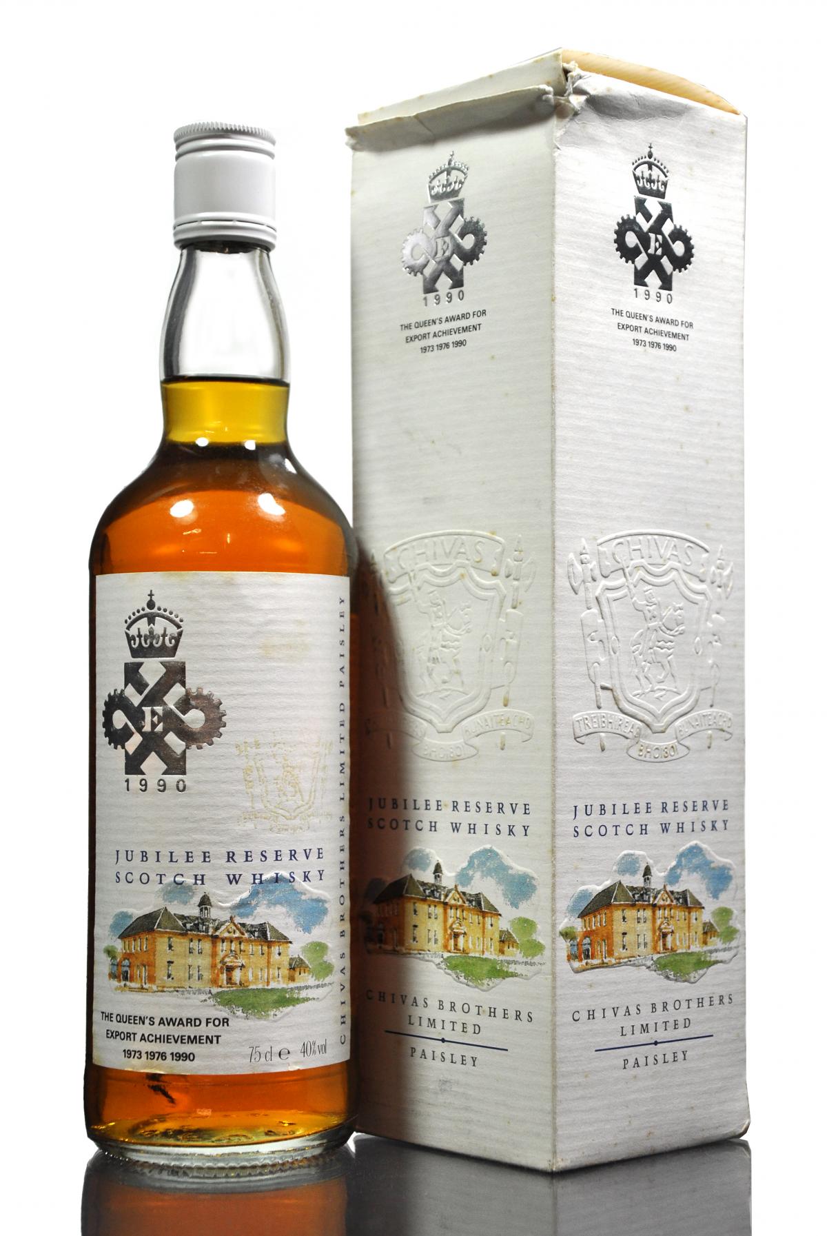 Chivas Brothers Queens Jubilee 1990 - Award For Export Achievement