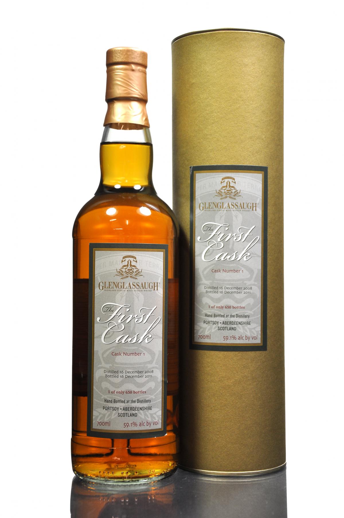 Glenglassaugh 2008-2011 - The First Cask - Single Cask 1