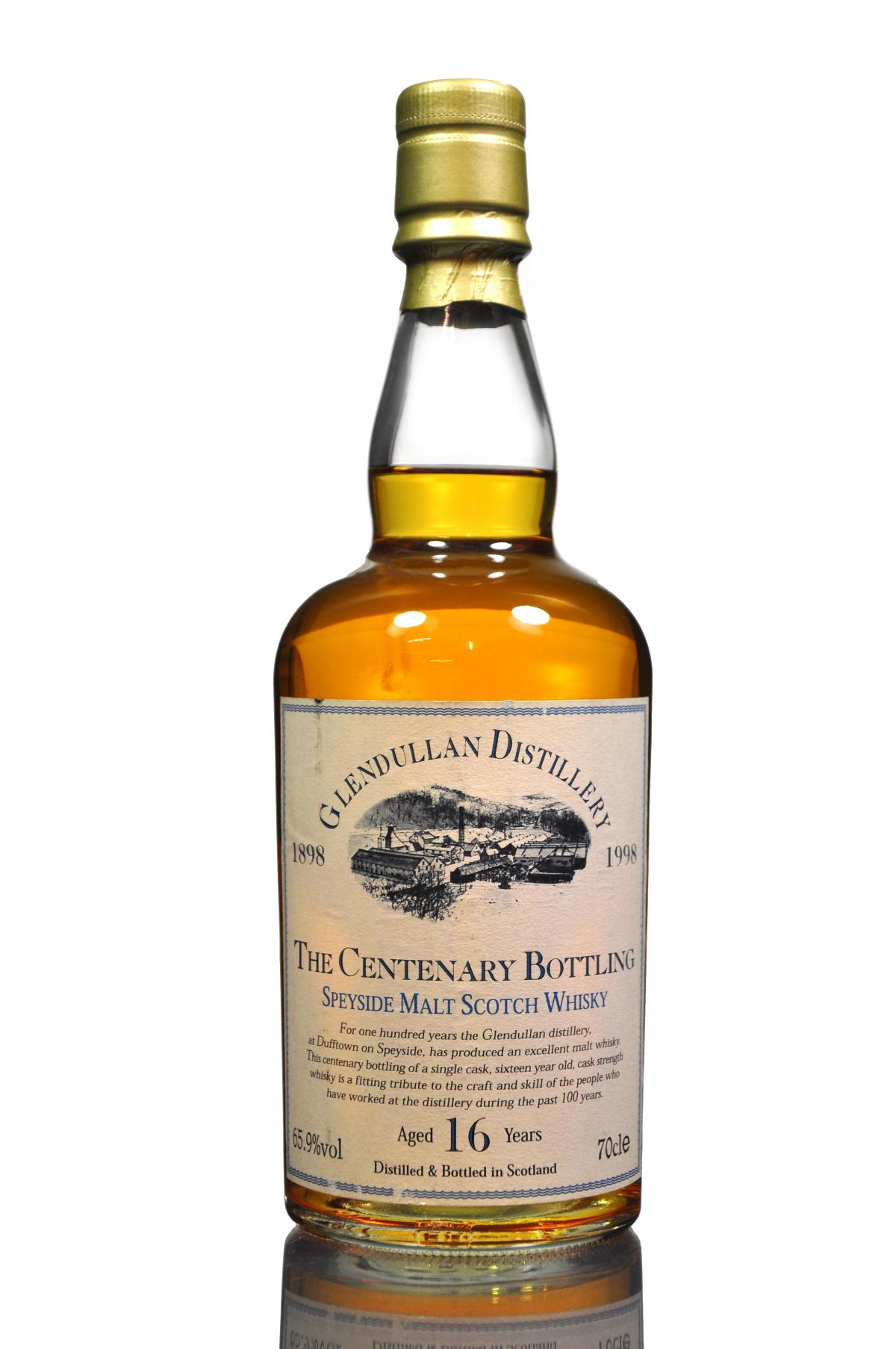 Glendullan 16 Year Old - Centenary Bottling 1898-1998