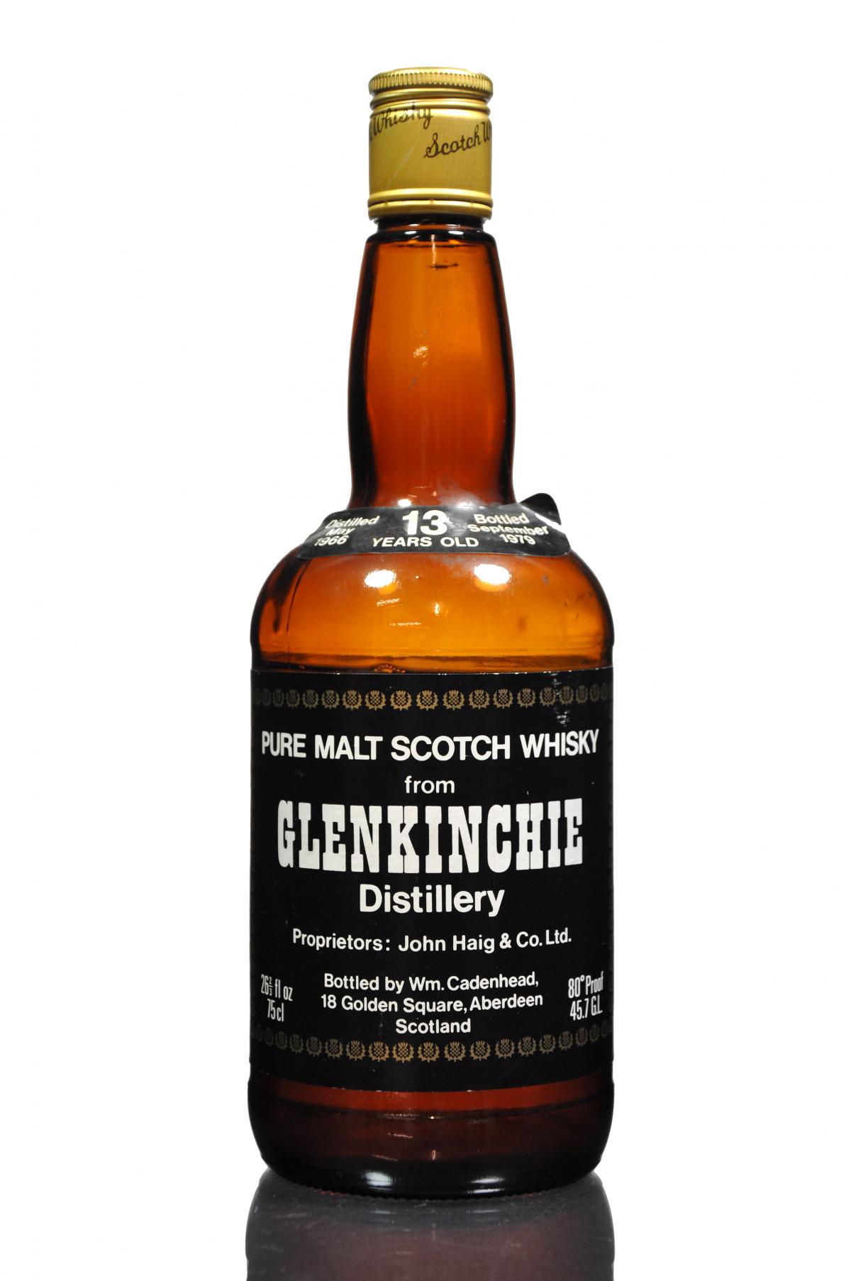 Glenkinchie 1966-1979 - 13 Year Old - Cadenhead Dumpy