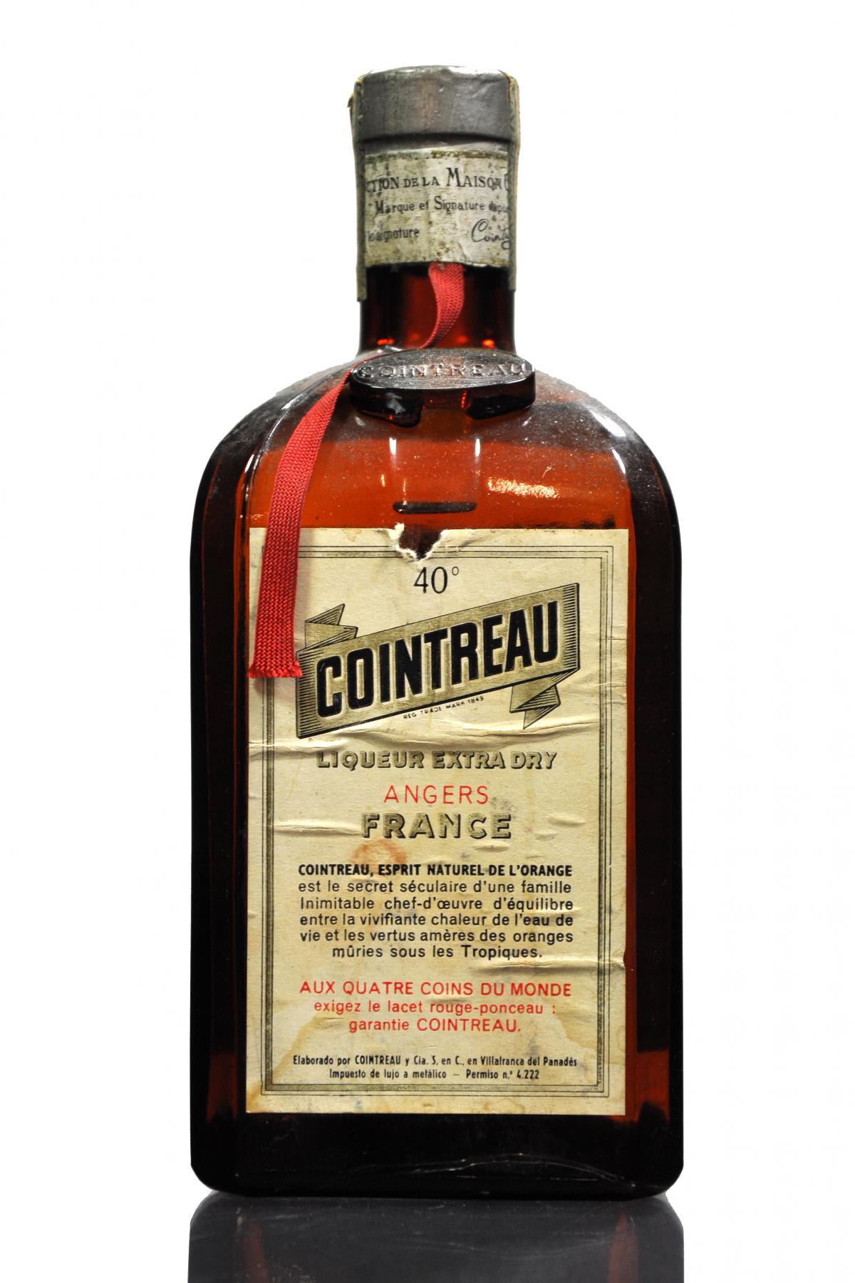 Cointreau Liqueur - 1970s