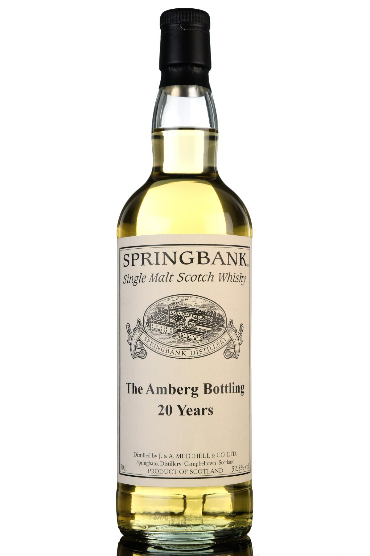 Springbank 20 Year Old - Amberg