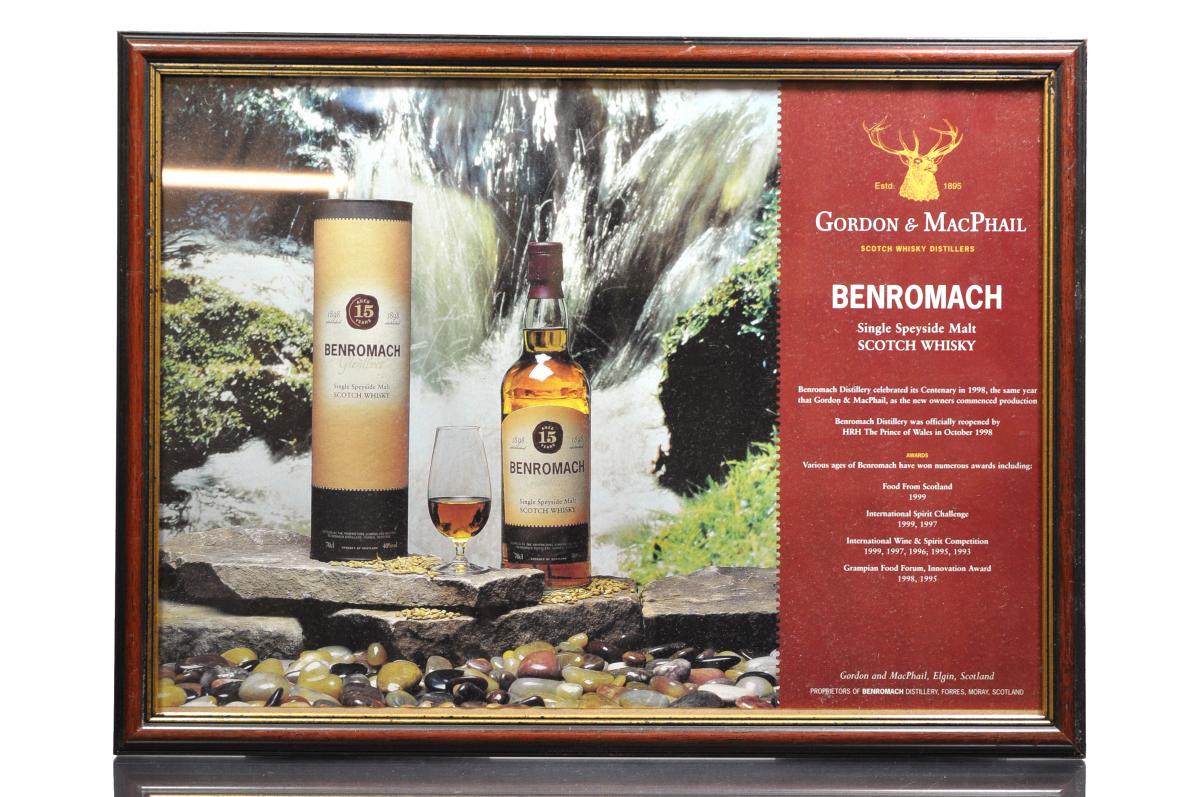 Benromach Framed Poster - Circa 2000