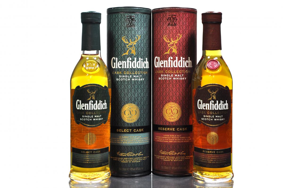 Glenfiddich Reserve Cask & Select Cask - 20cl