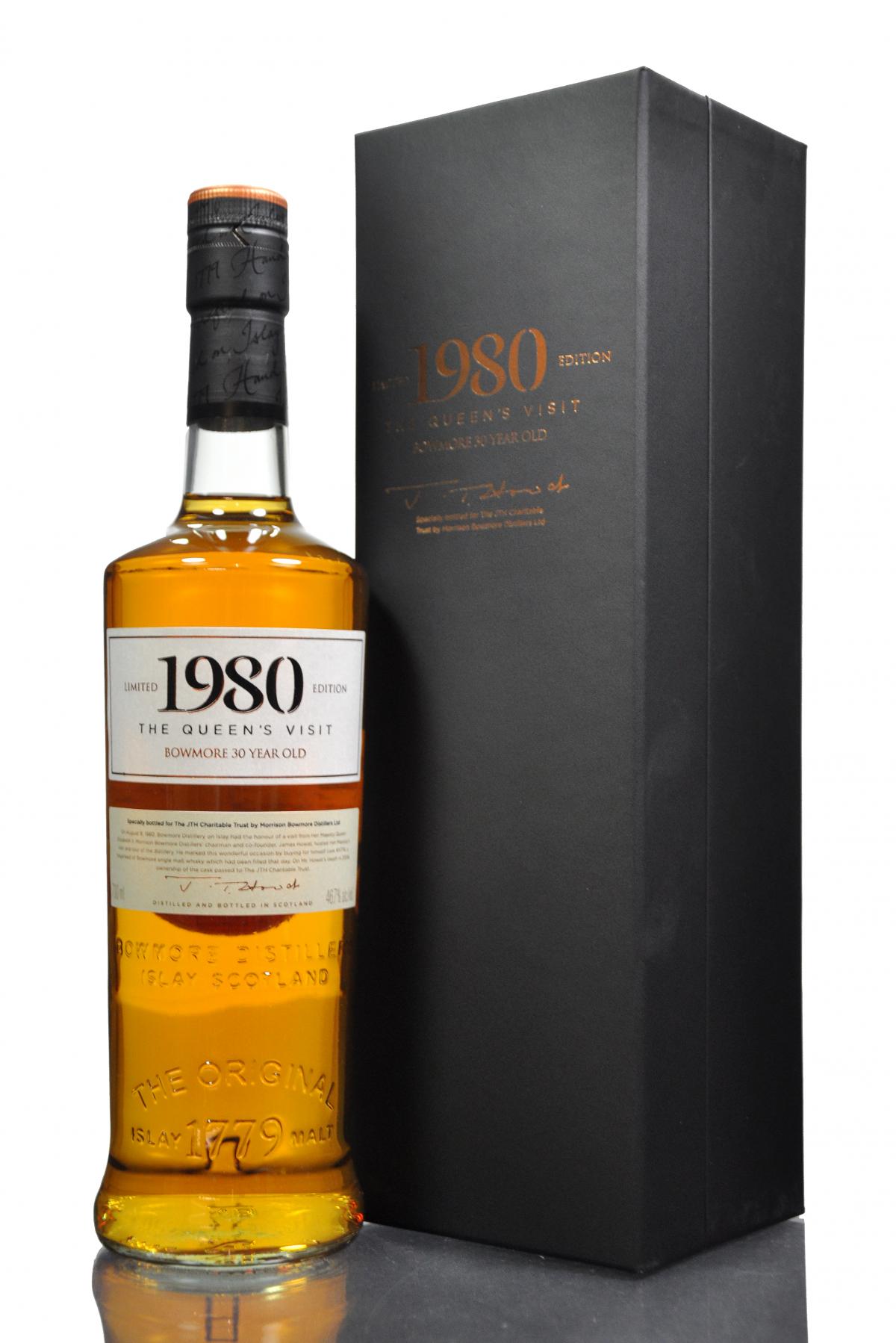 Bowmore 1980 - 30 Year Old - Queens Visit