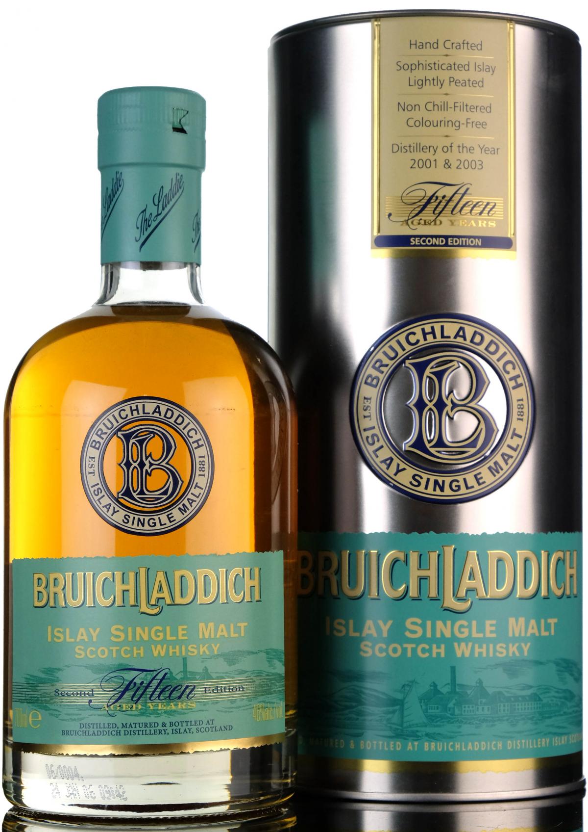 Bruichladdich 15 Year Old - 2nd Edition