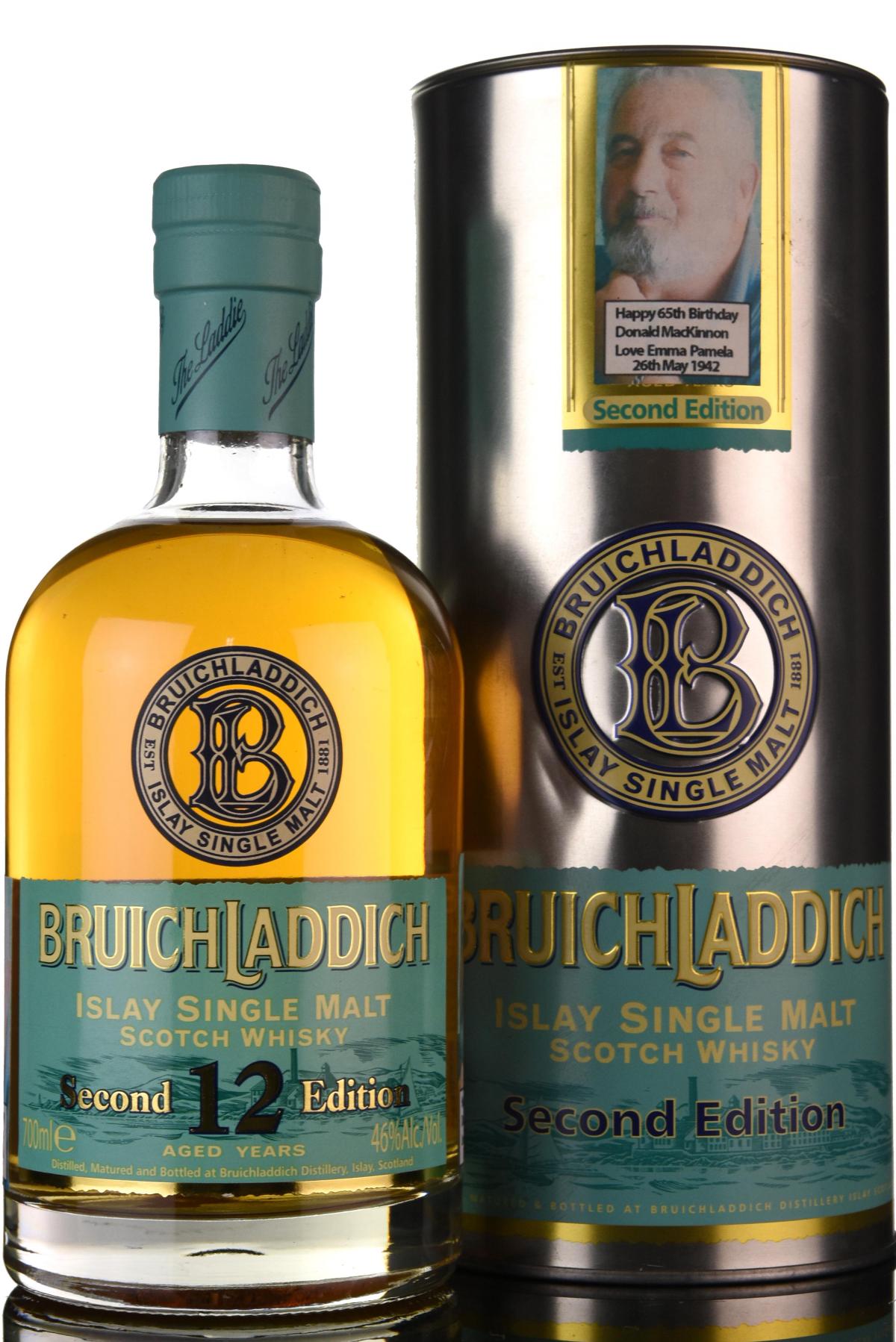 Bruichladdich 12 Year Old - Second Edition