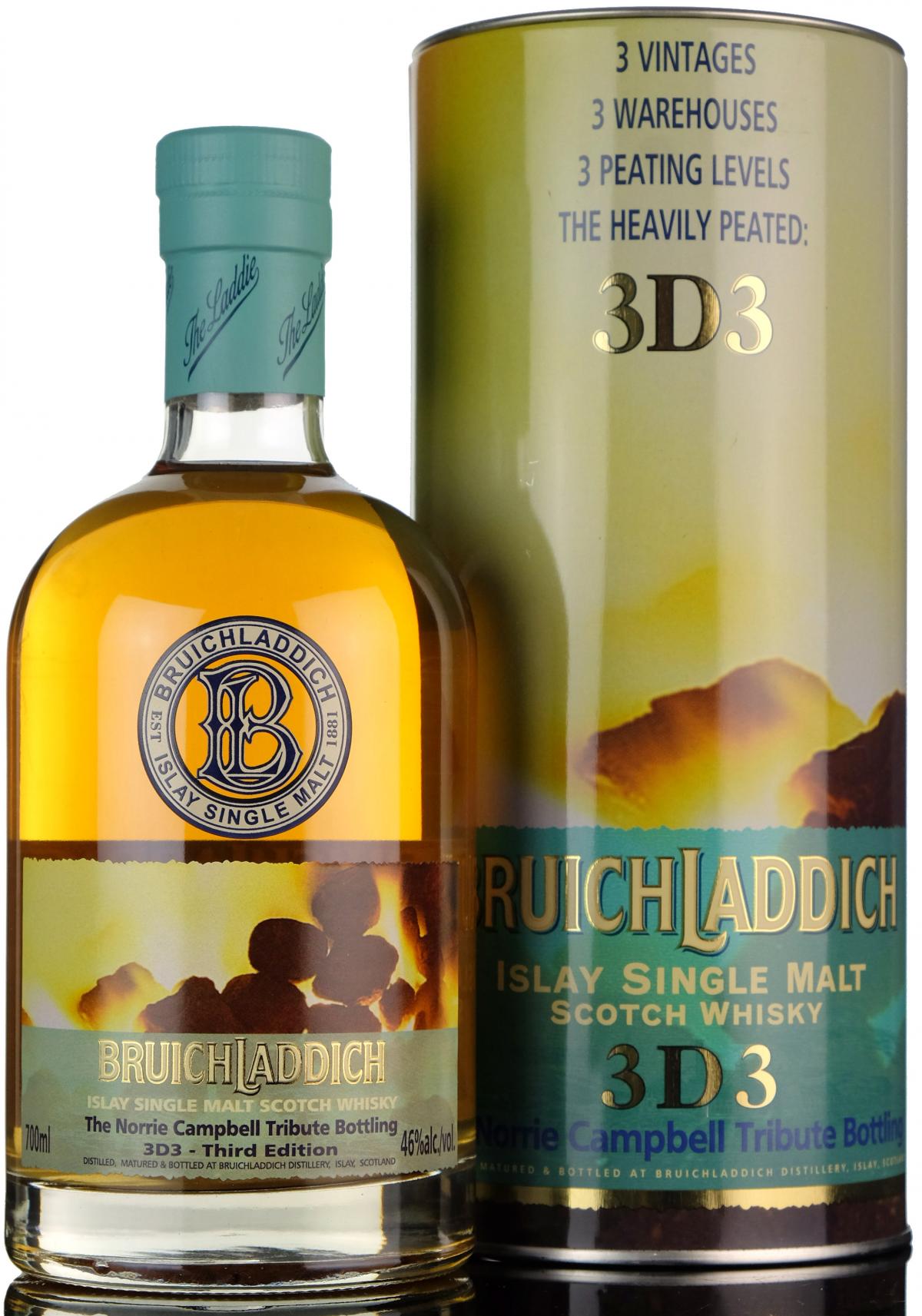 Bruichladdich 3D3 - 3rd Edition