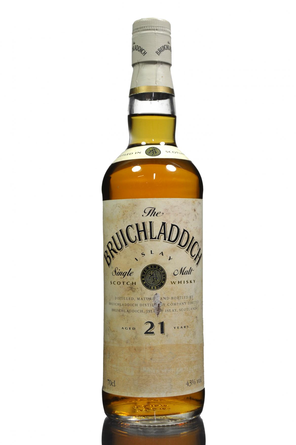 Bruichladdich 21 Year Old - 1990s