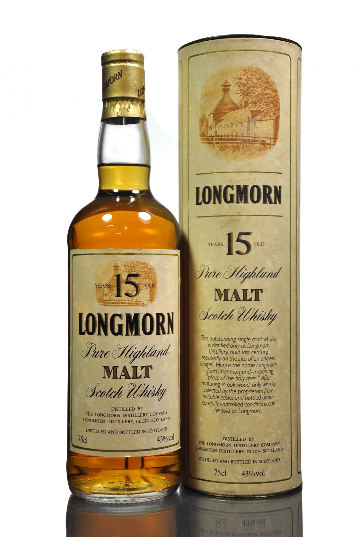 Longmorn 15 Year Old - 1980s