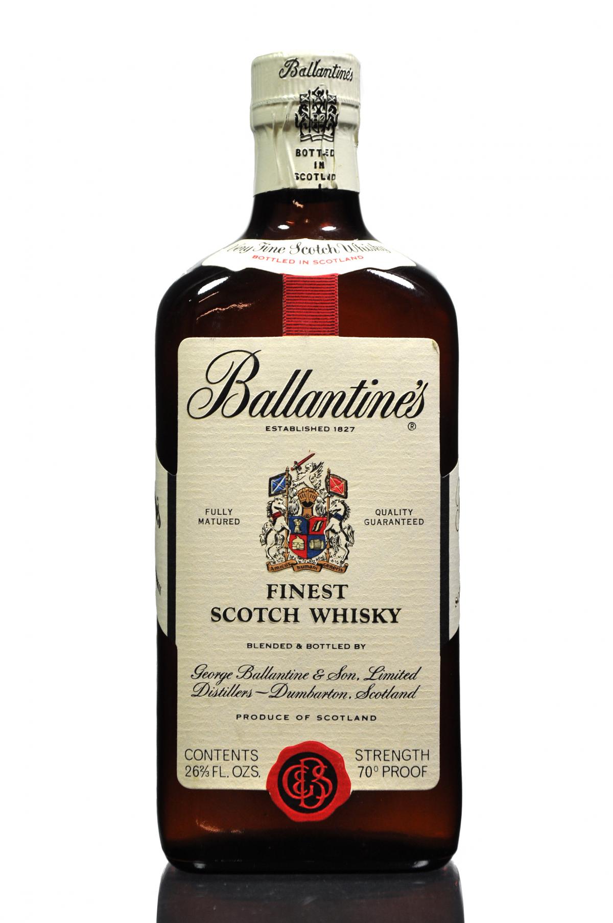 Ballantines Finest - Circa 1970