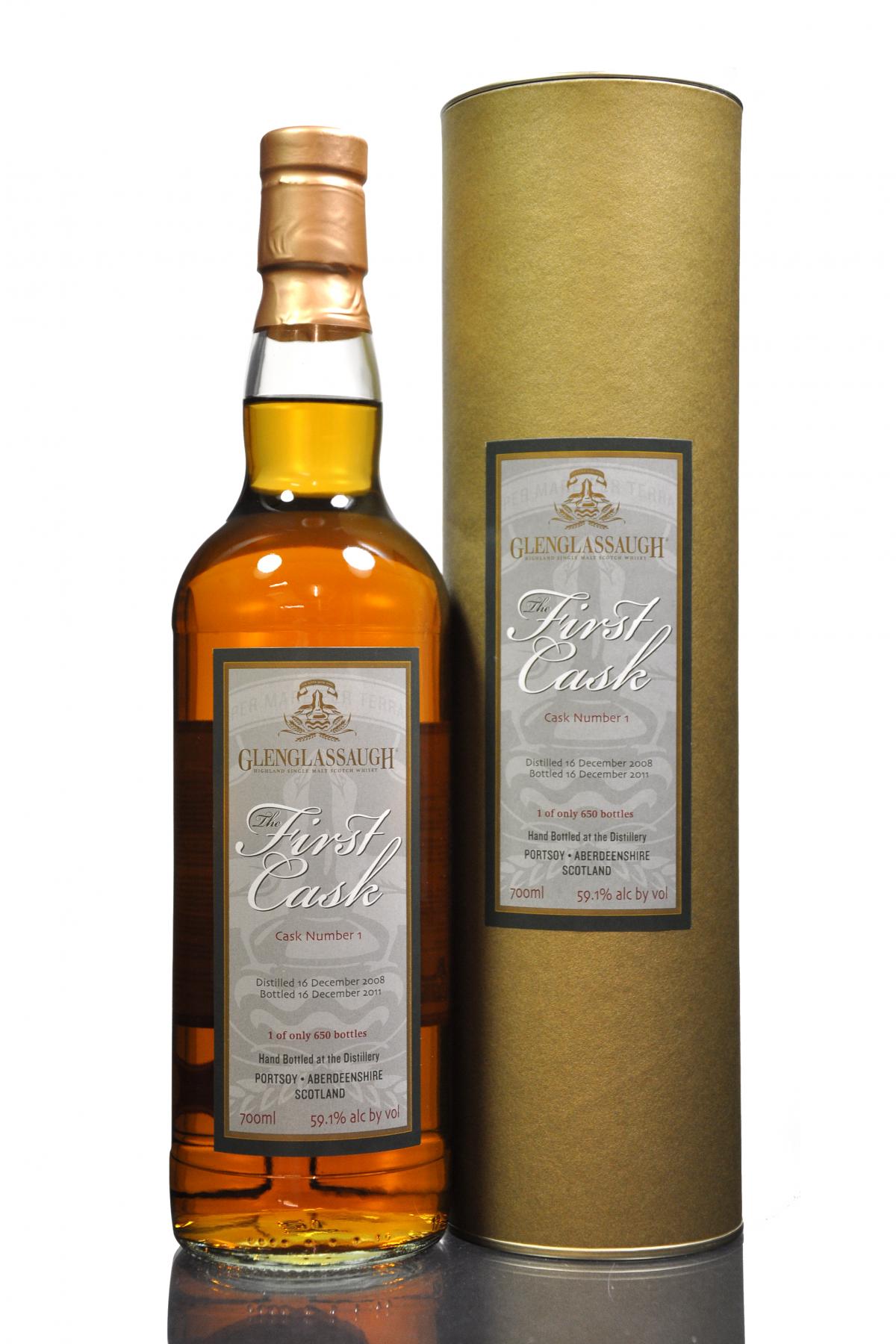 Glenglassaugh 2008-2011 - The First Cask - Single Cask 1
