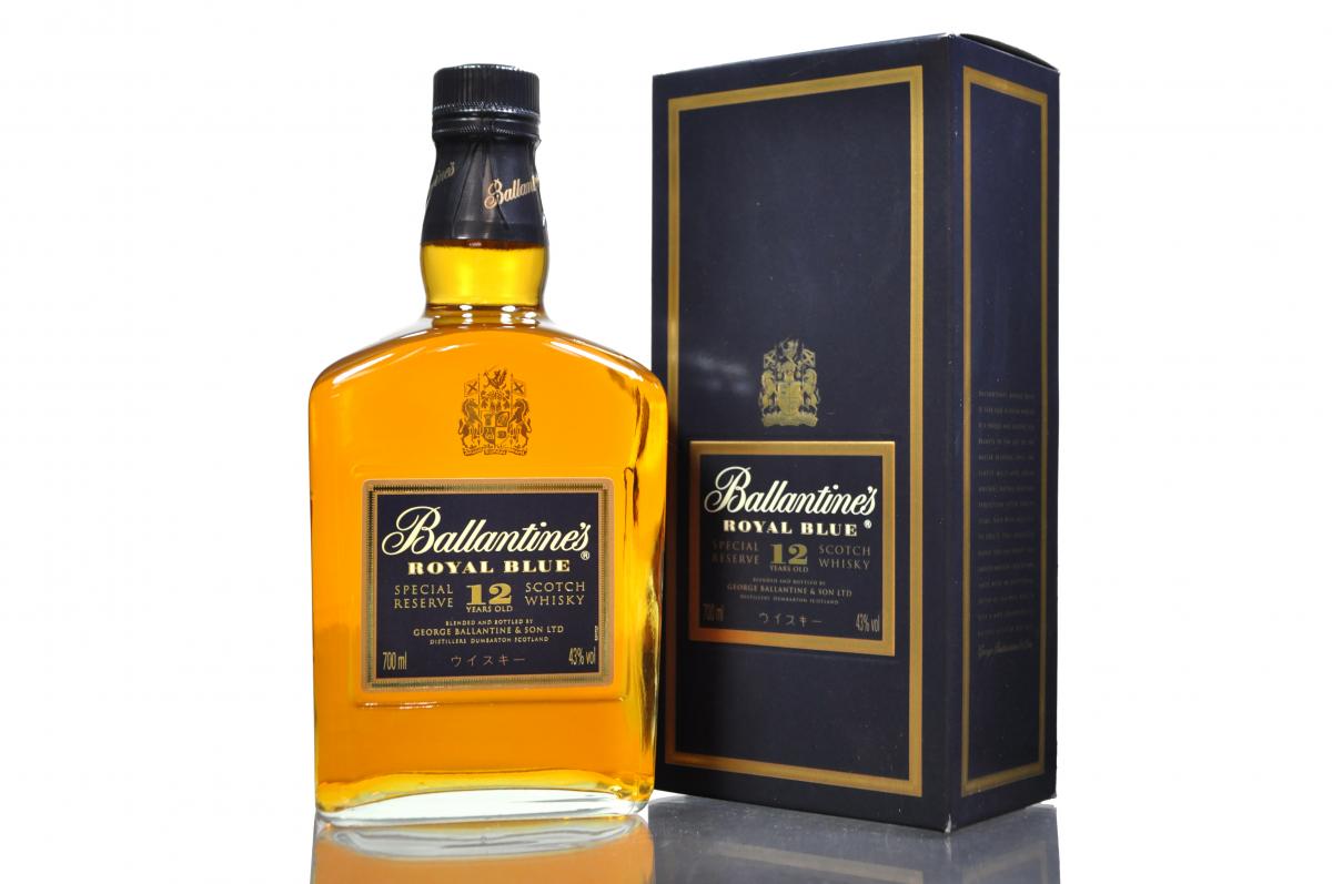 Ballantines 12 Year Old - Royal Blue