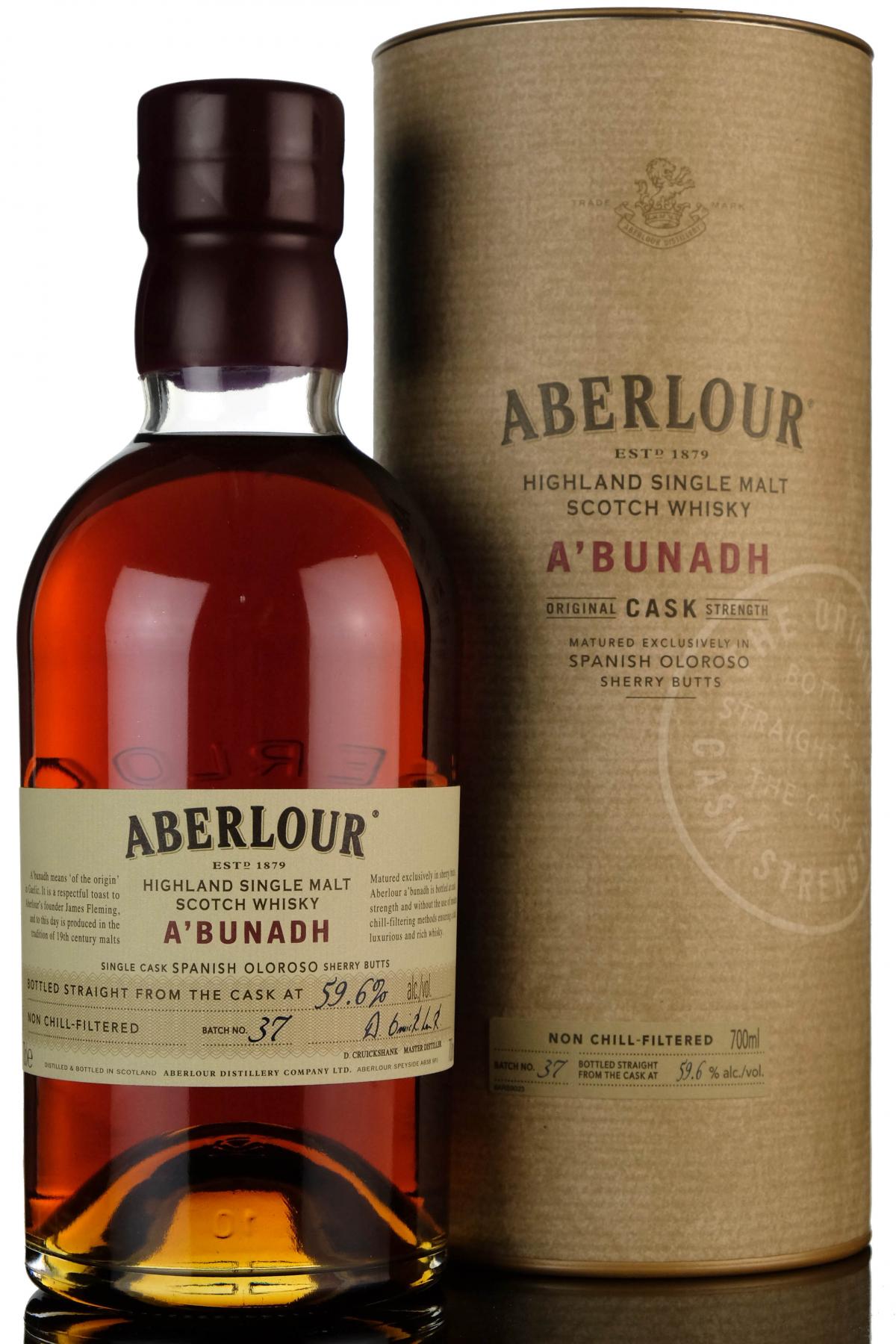 Aberlour Abunadh - Batch 37