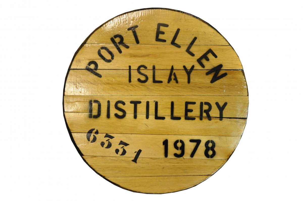 Port Ellen Branded Cask End