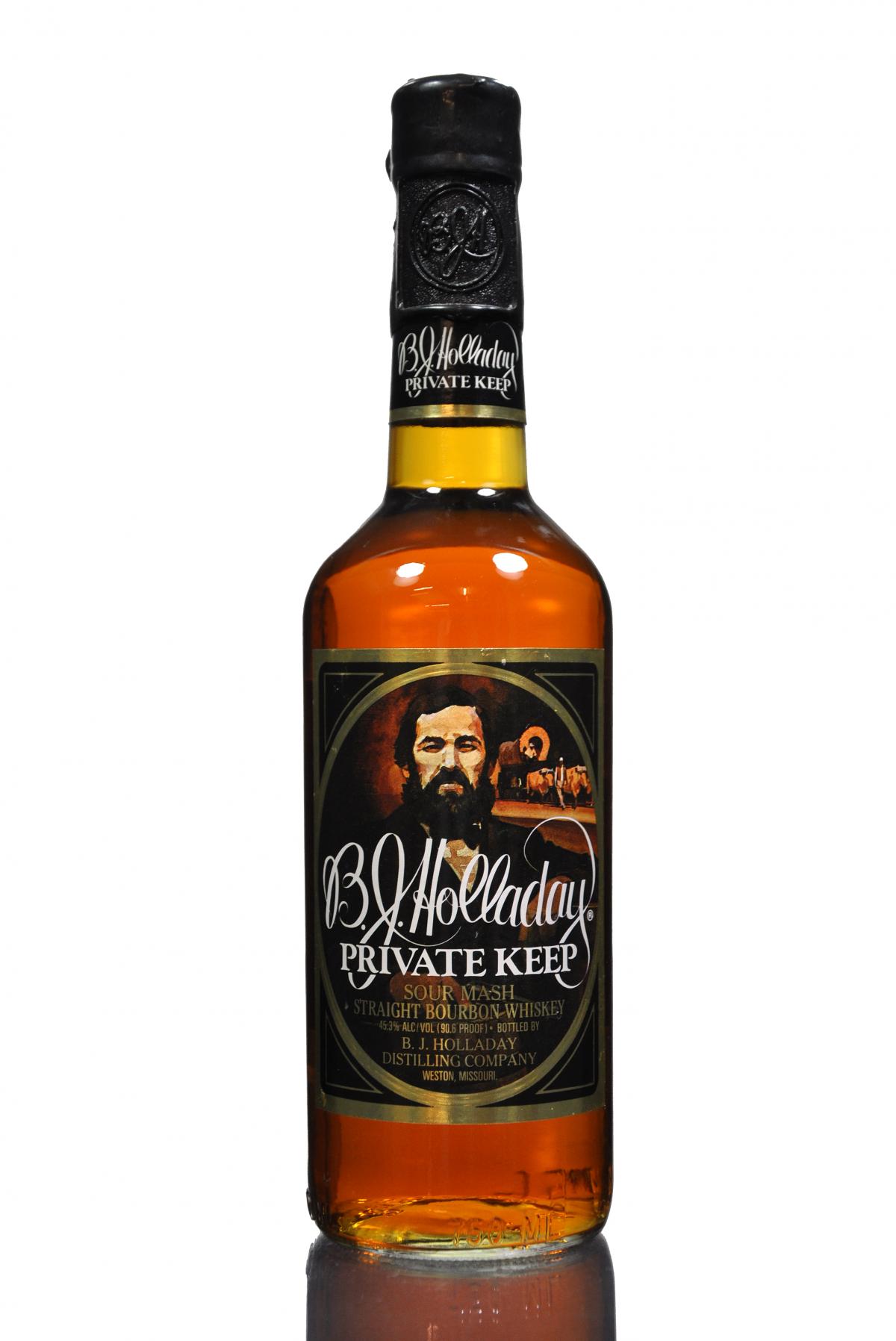 B.J Holladay - Sour Mash Straight Bourbon