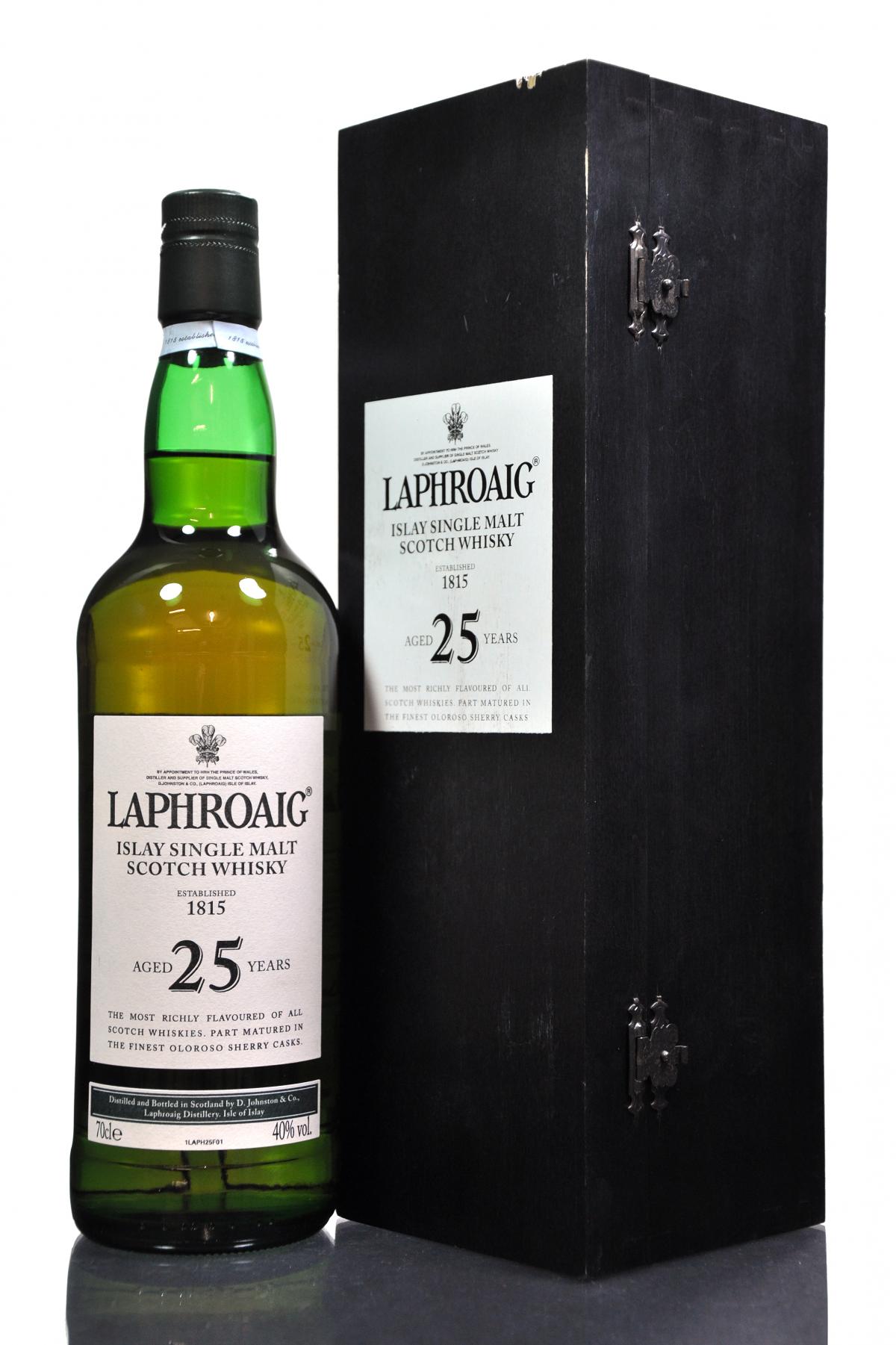 Laphroaig 25 Year Old - 2007 Release