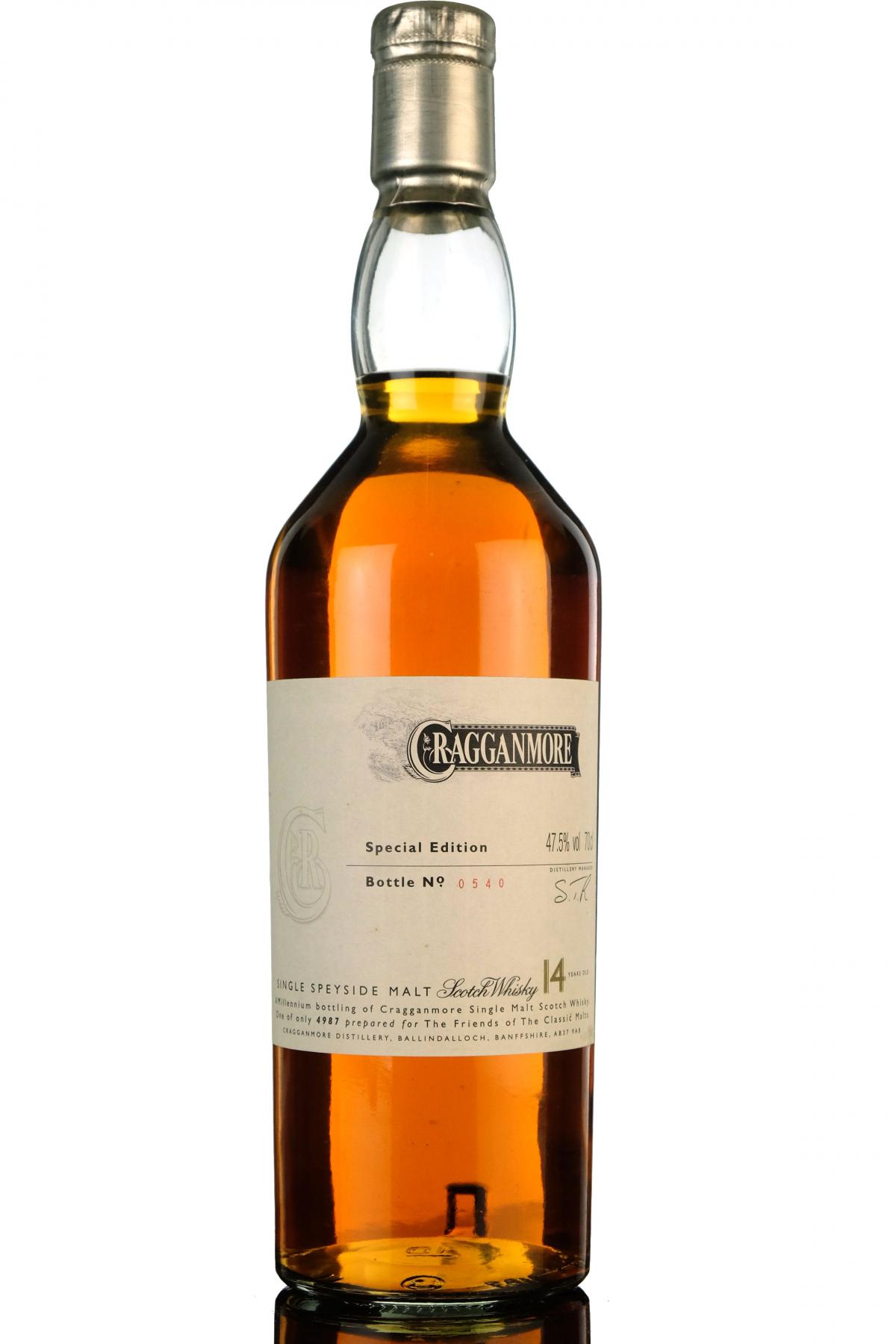 Cragganmore 14 Year Old - Friends Of The Classic Malts