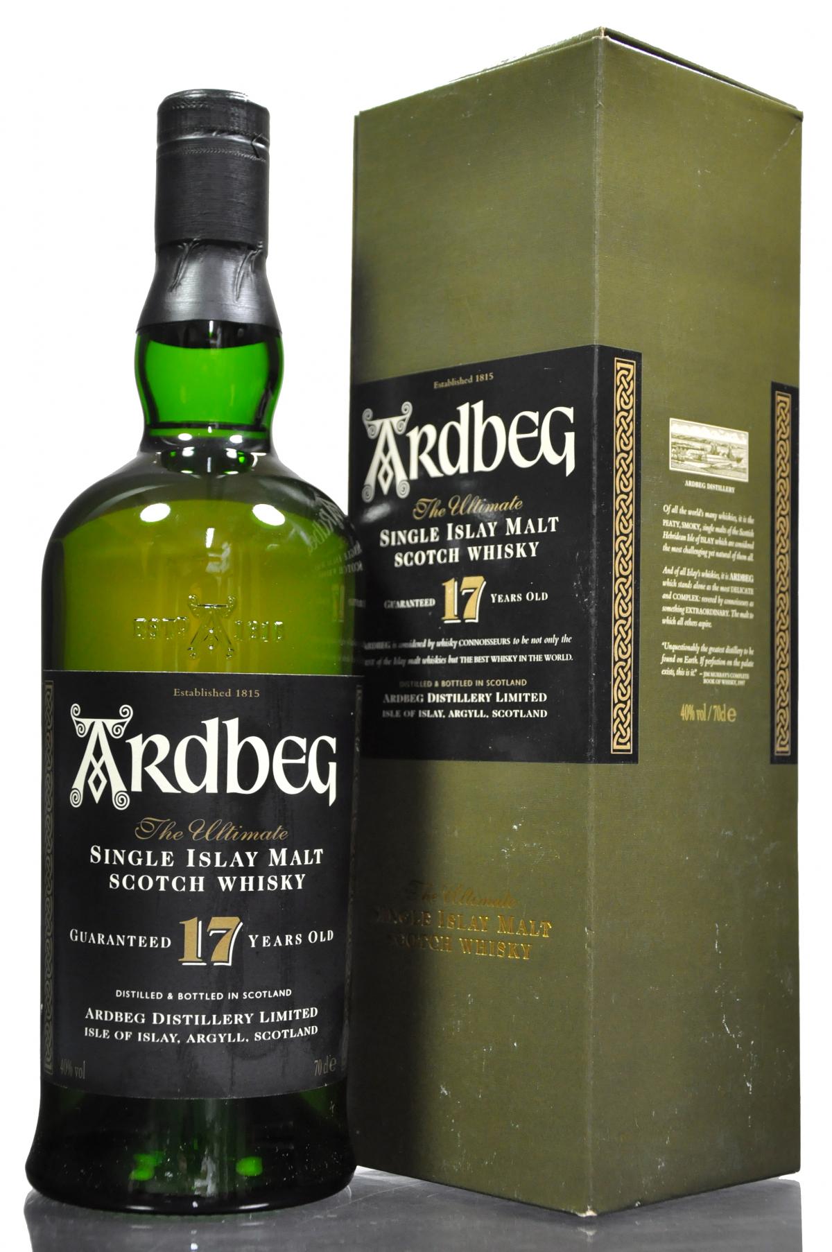 Ardbeg 17 Year Old - Rotation 1998