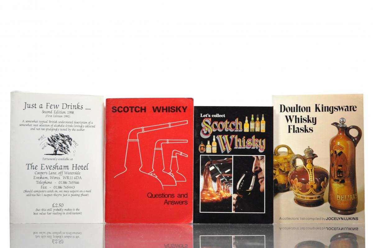Selection of 4 Whisky Books