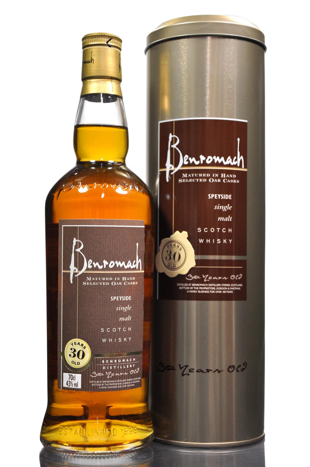 Benromach 30 Year Old