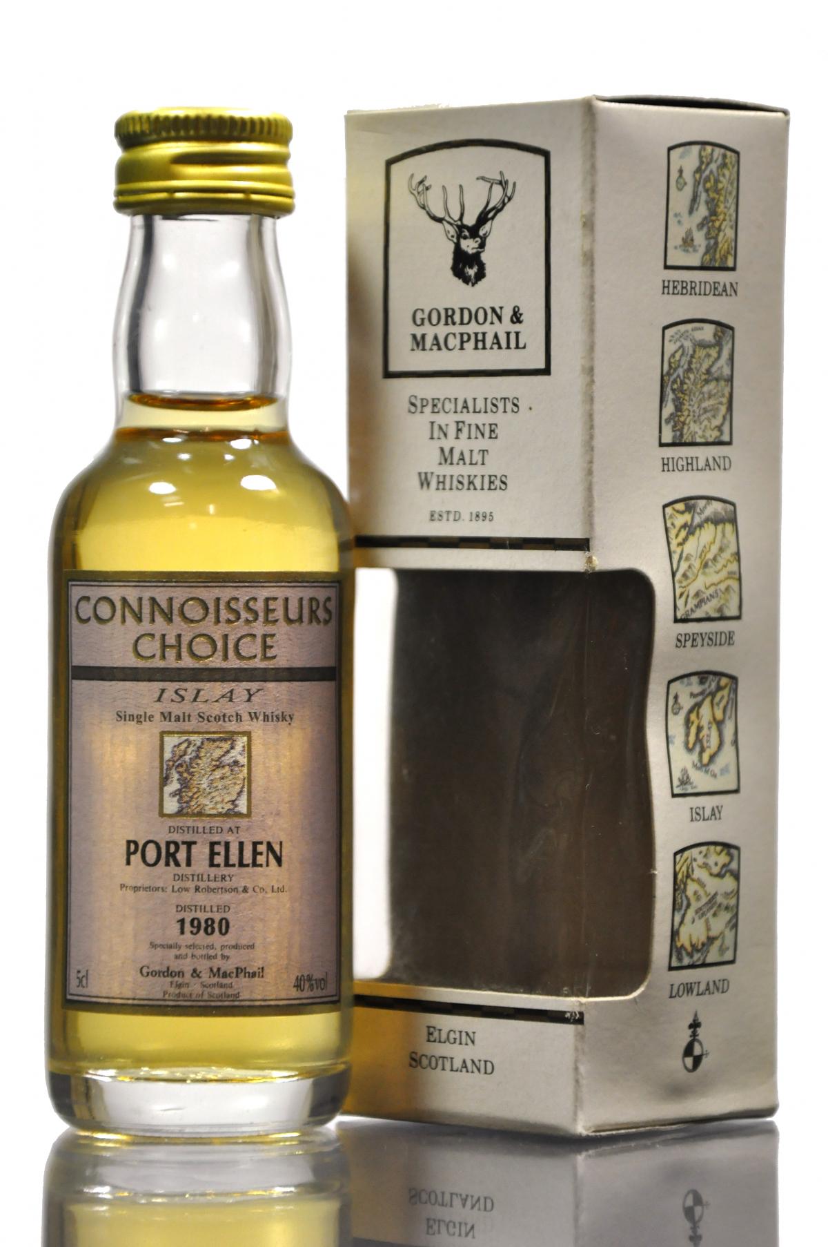 Port Ellen 1980 - Connoisseurs Choice Miniature