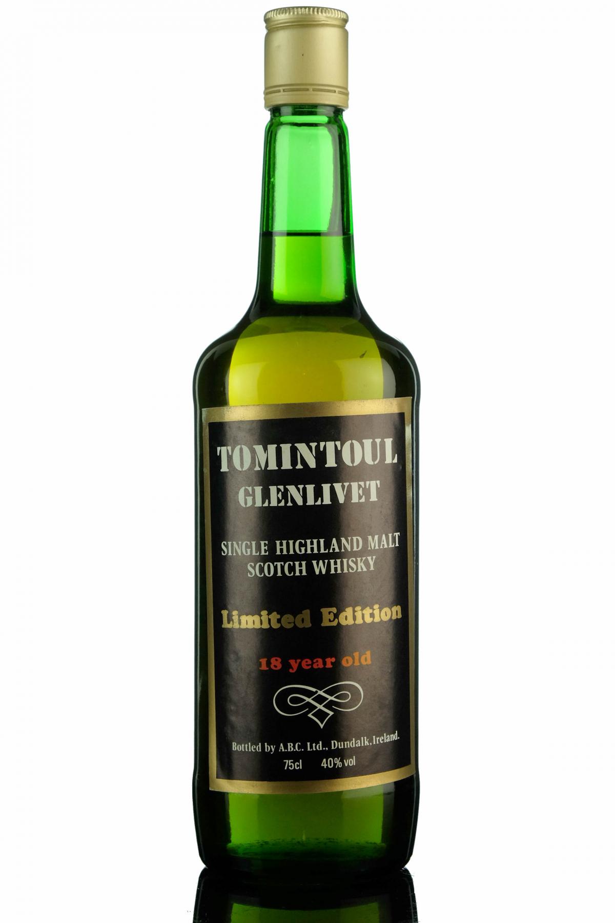 Tomintoul-Glenlivet 1967-1985 - 18 Year Old