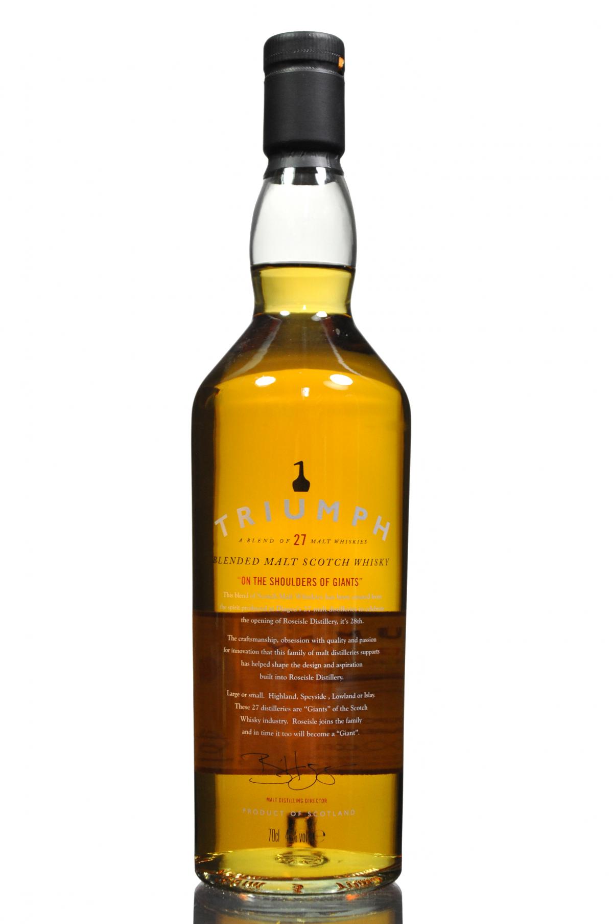 Triumph 27 Malt Distilleries