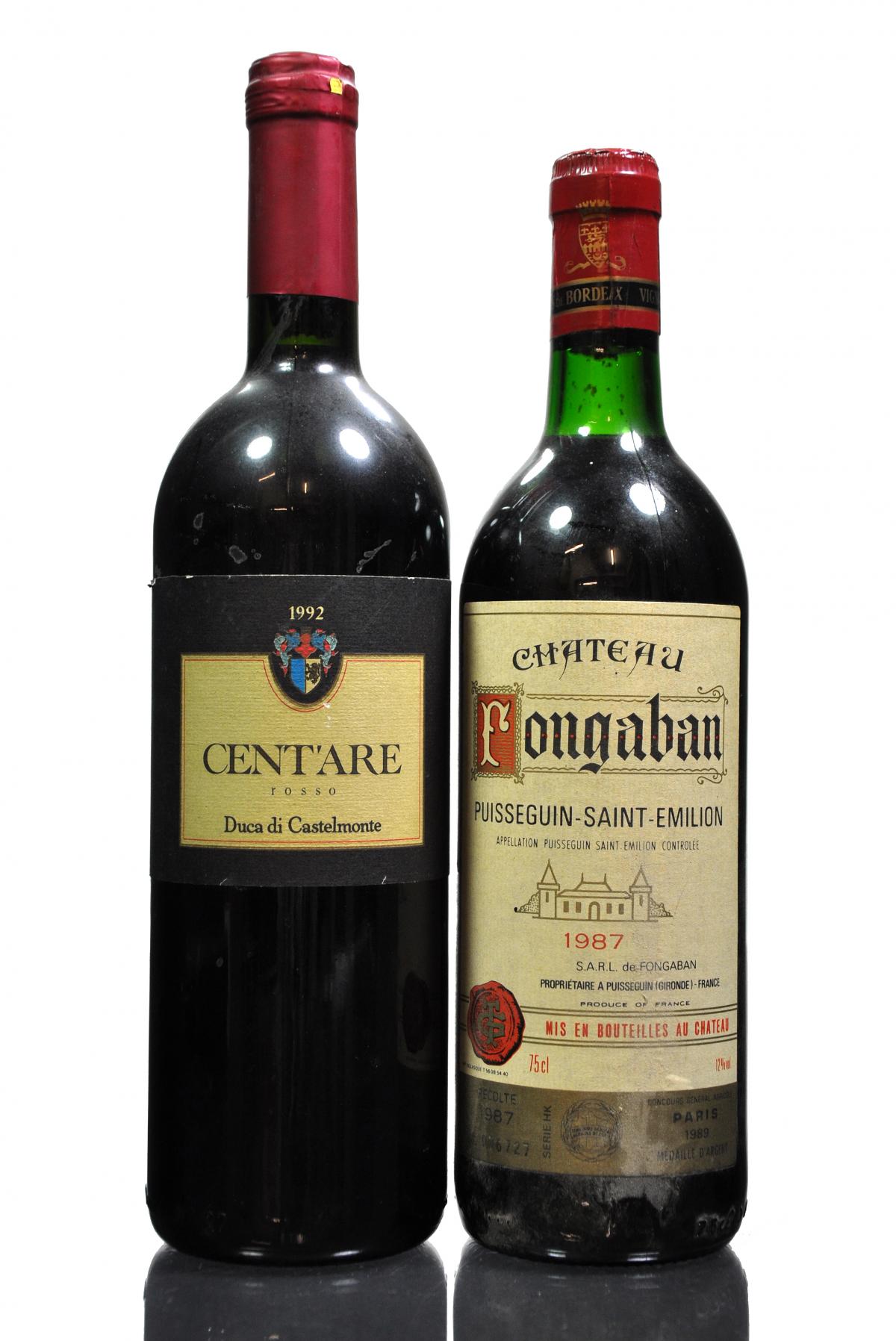Centare 1992 & Chateau Rongaban 1987