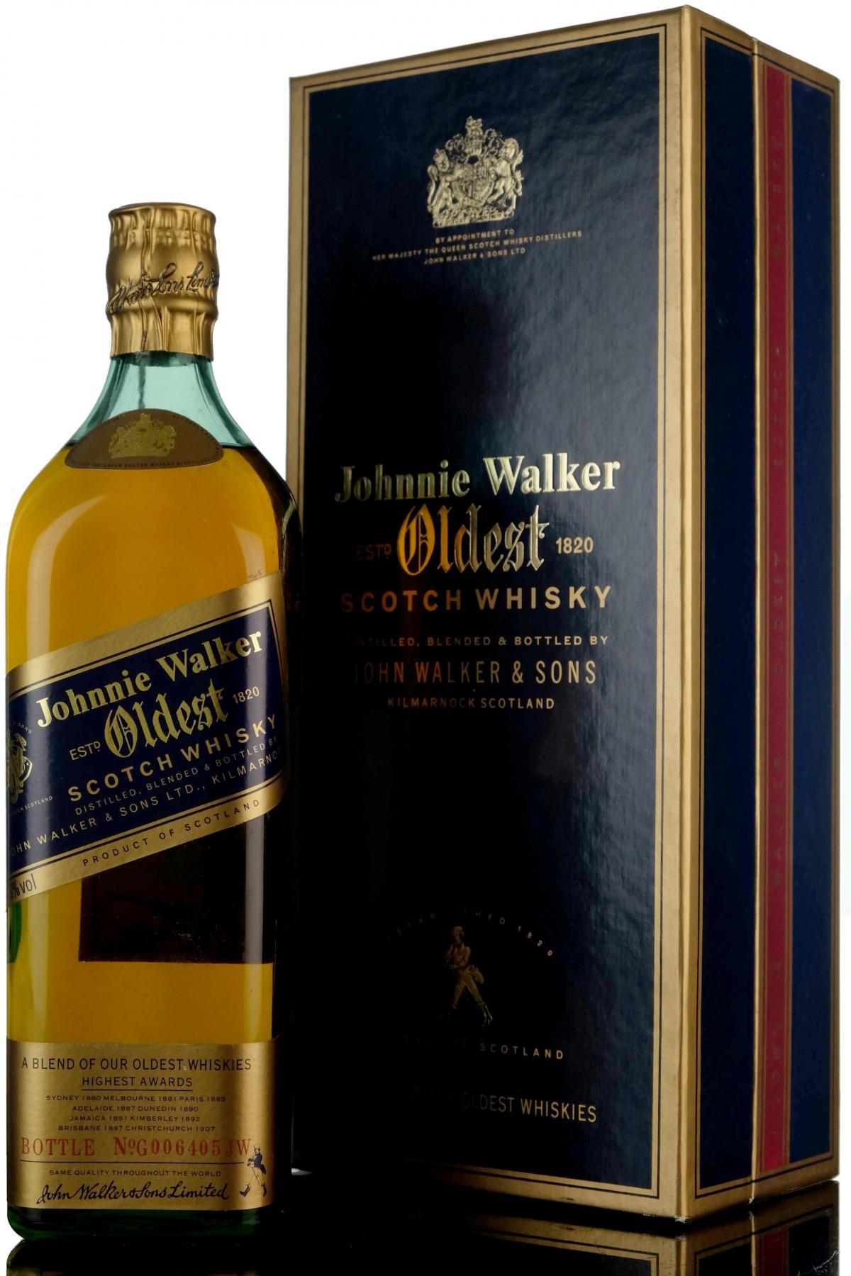 Johnnie Walker Oldest - 1980s