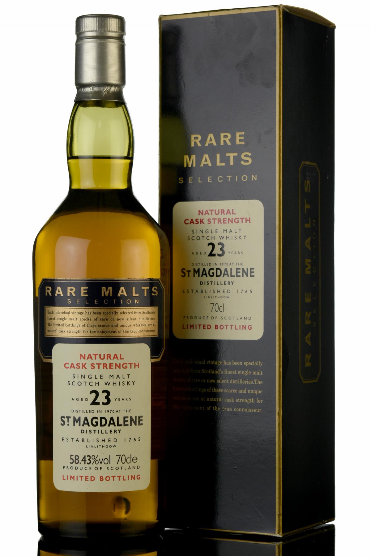 St Magdalene 1970 - 23 Year Old - Rare Malts 58.43%