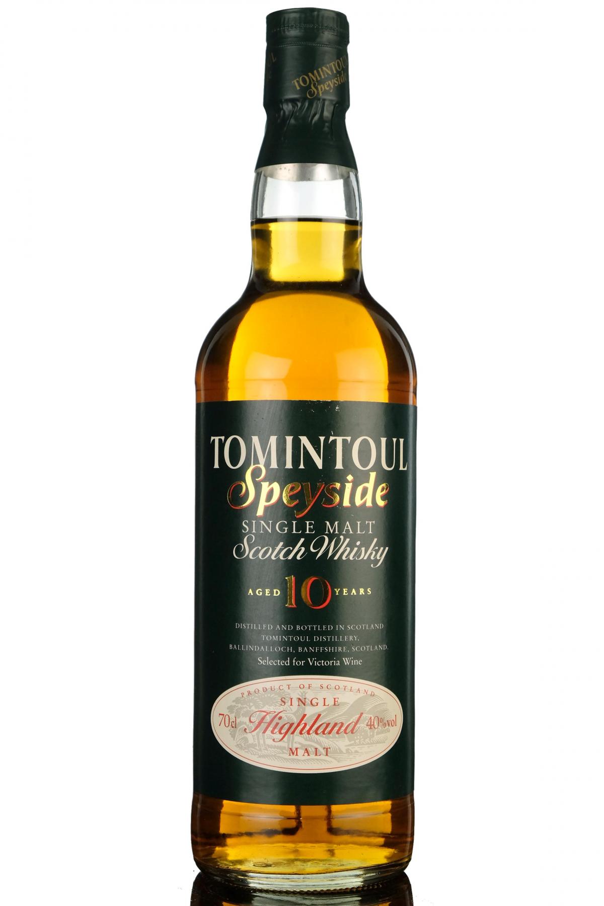Tomintoul 10 Year Old