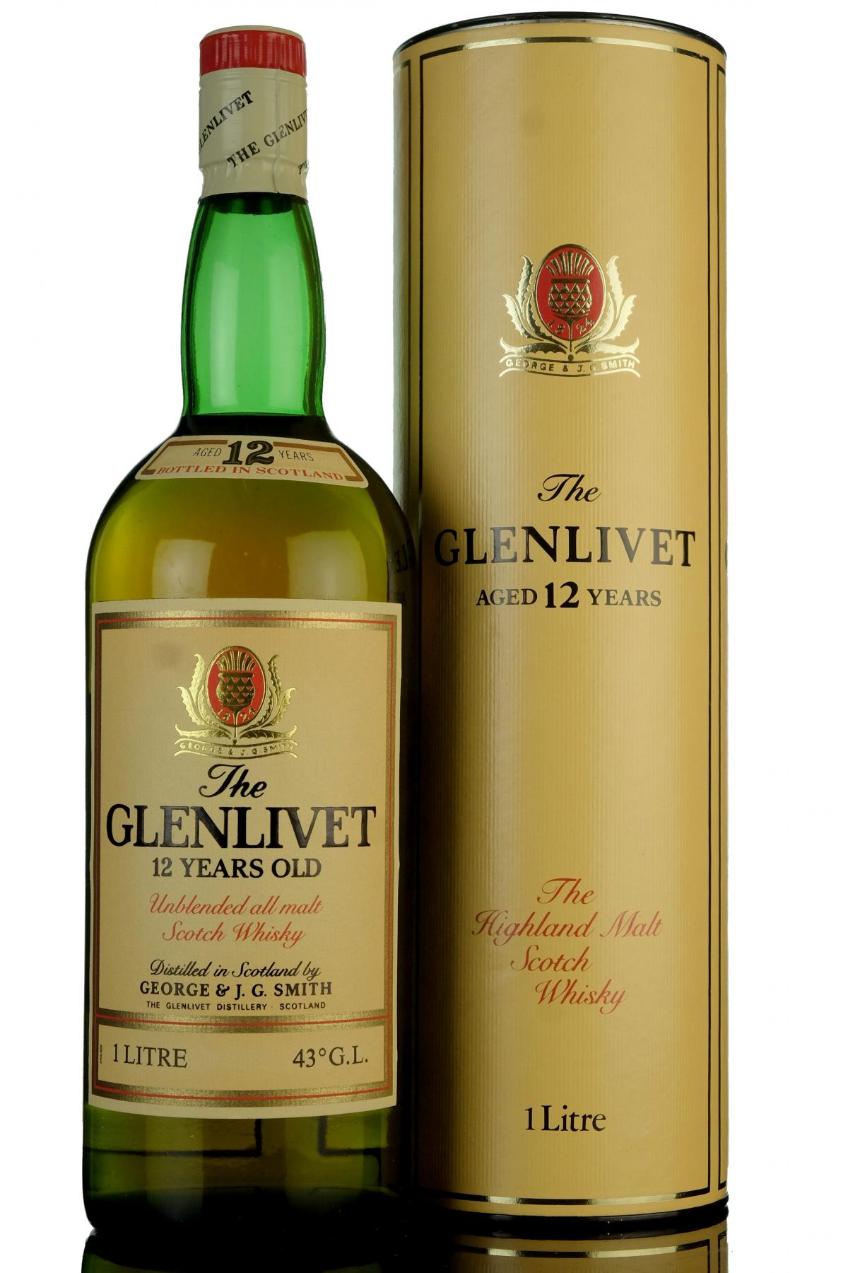 Glenlivet 12 Year Old - 1 Litre