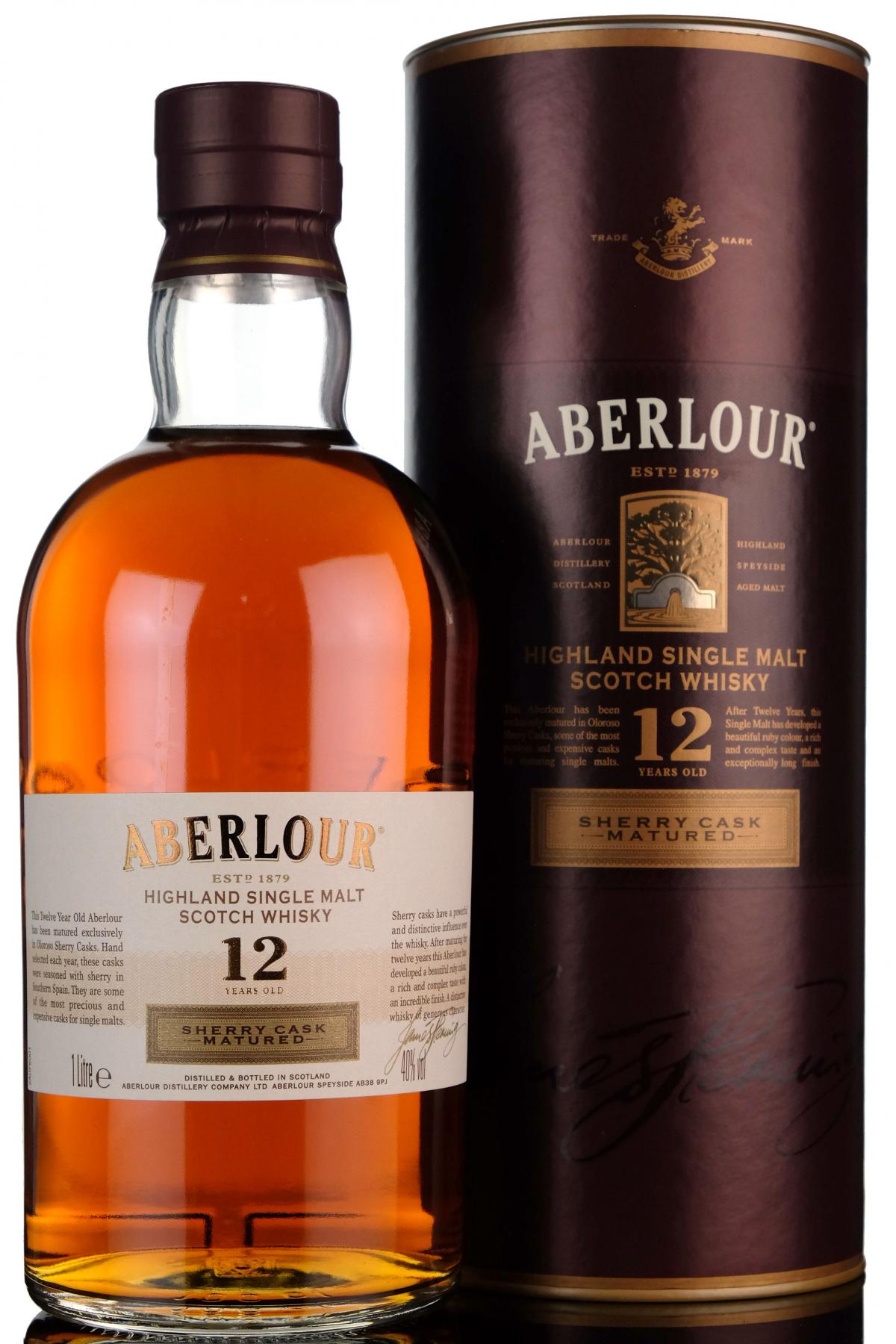 Aberlour 12 Year Old - 1 Litre