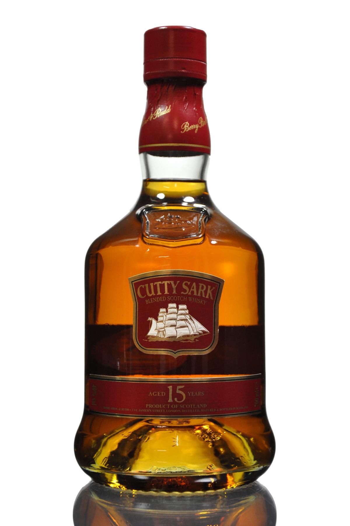 Cutty Sark 15 Year Old
