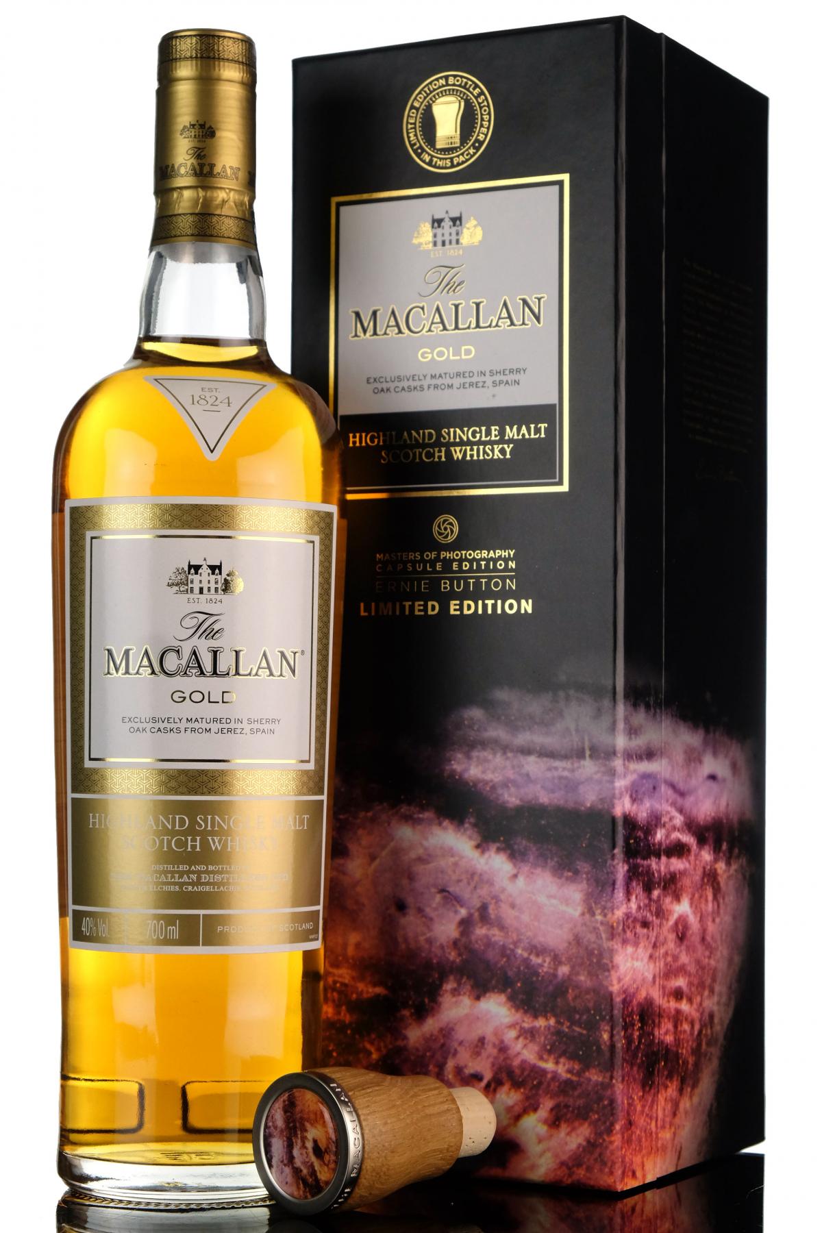 Macallan Gold - Ernie Button Limited Edition