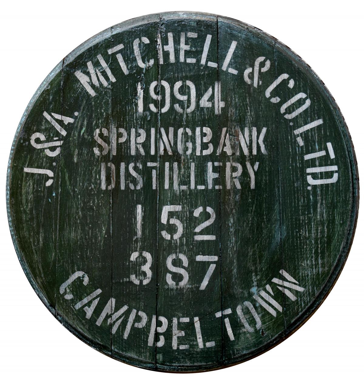 Springbank 1994 Cask End - Cask 152387