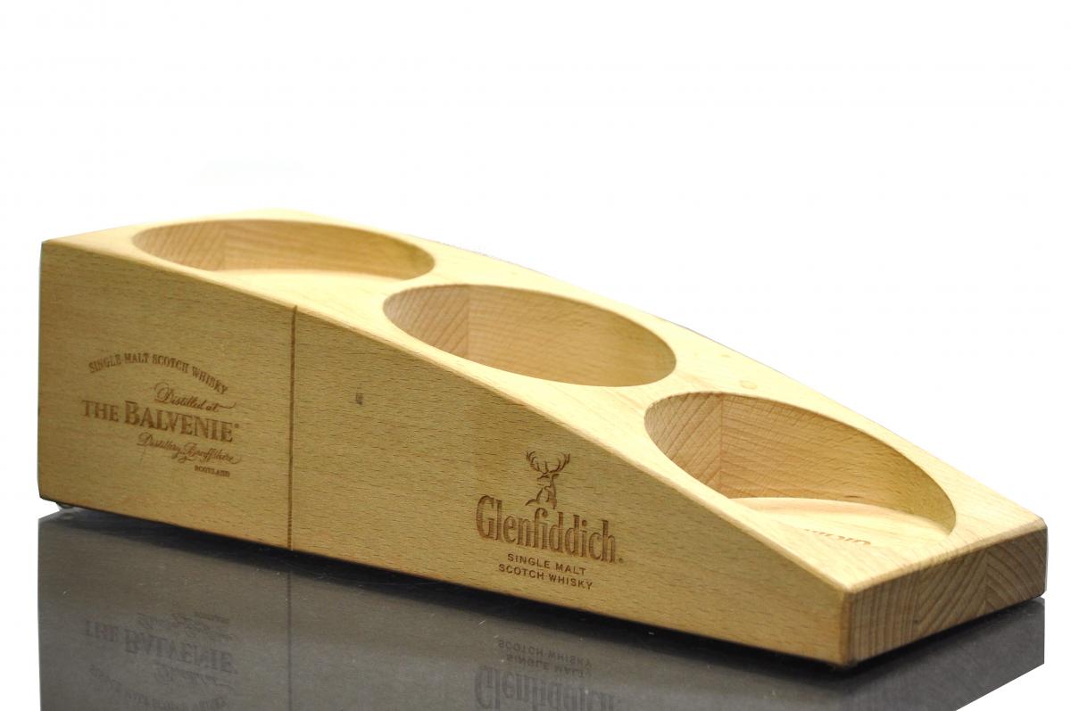 Balvenie & Glenfiddich Wooden Plinth